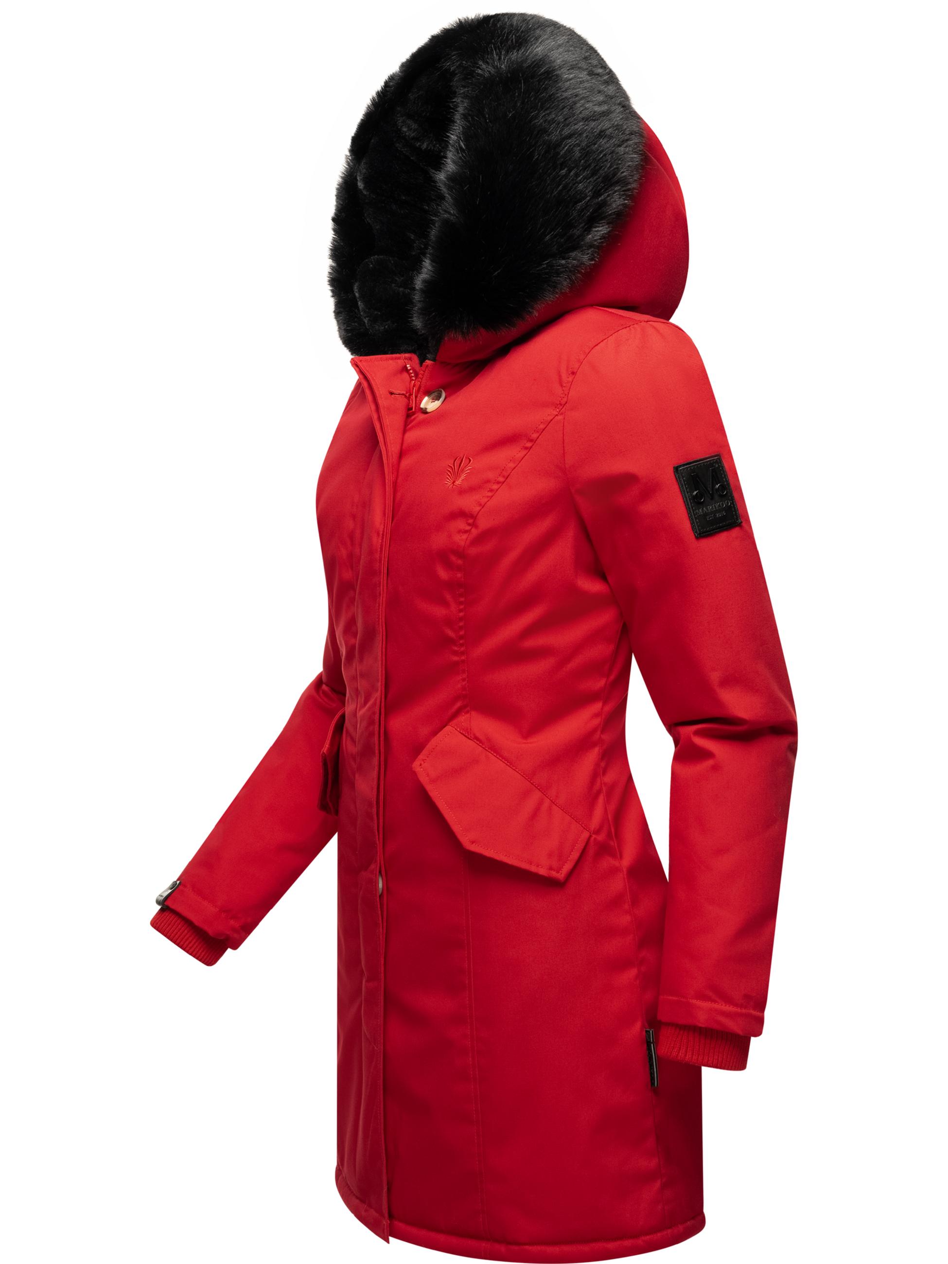 Winterparka mit Kapuze "Karambaa" Red