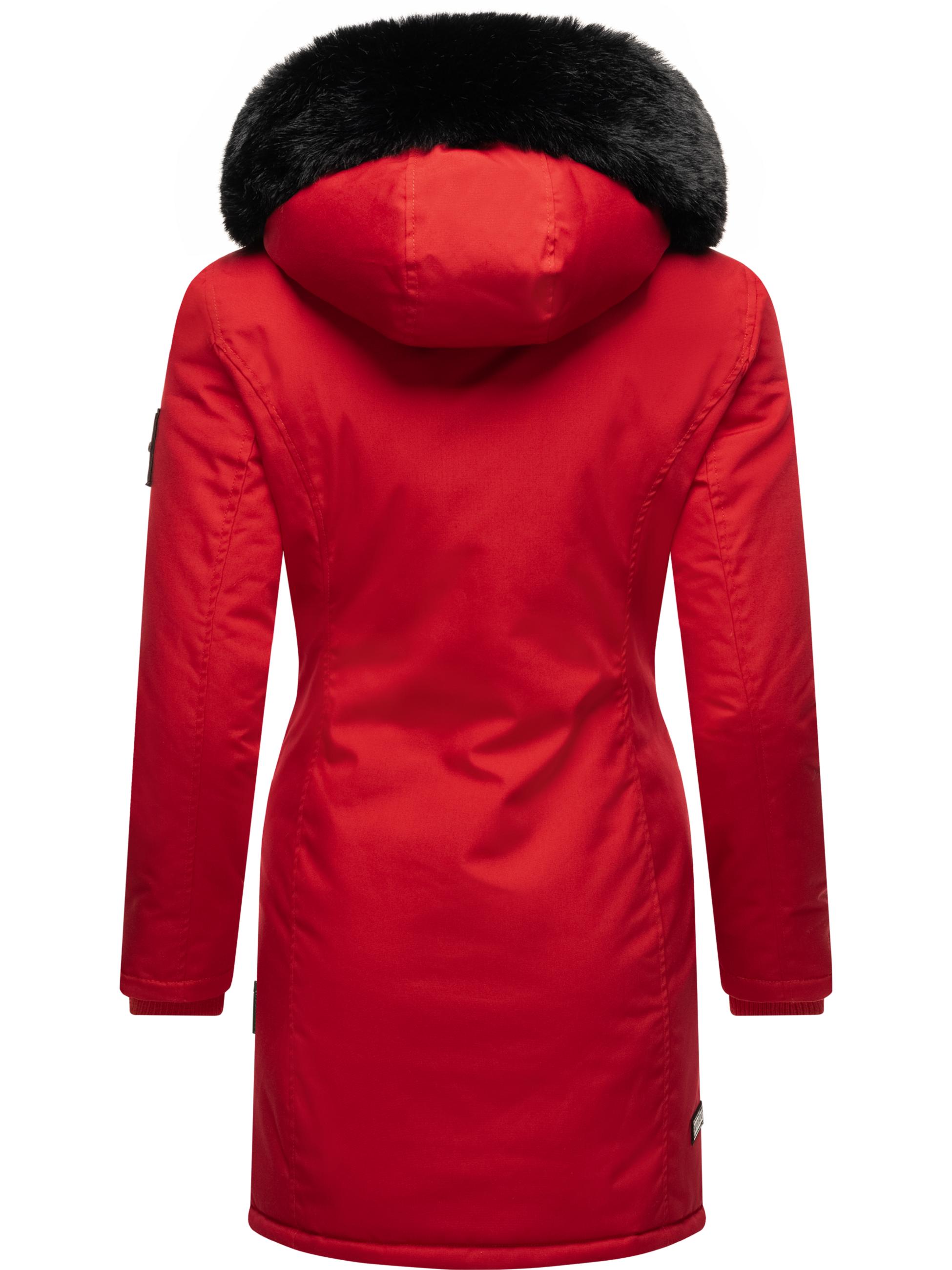 Winterparka mit Kapuze "Karambaa" Red