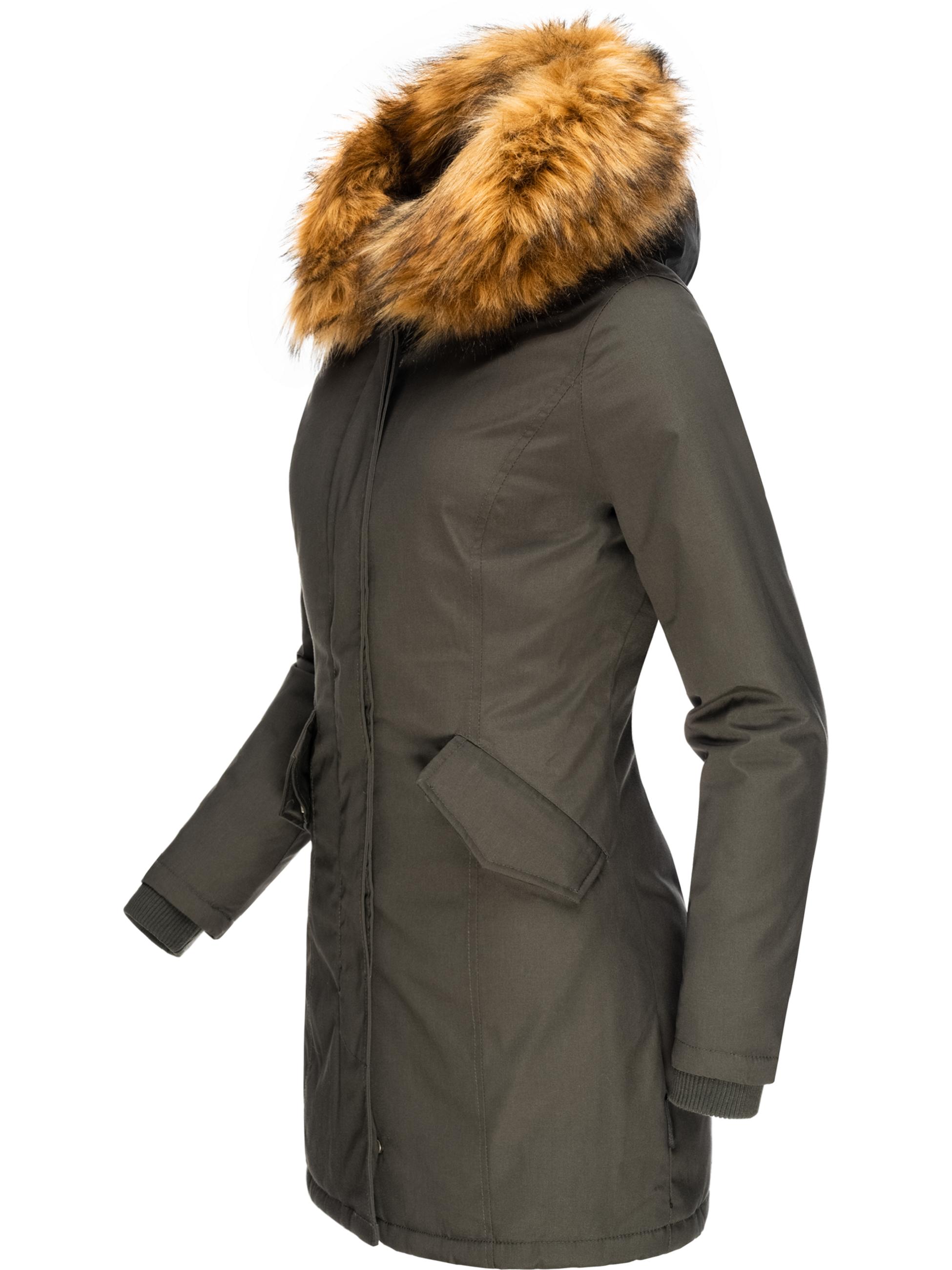 Winterparka mit Kapuze "Karmaa-Prc" Anthracite