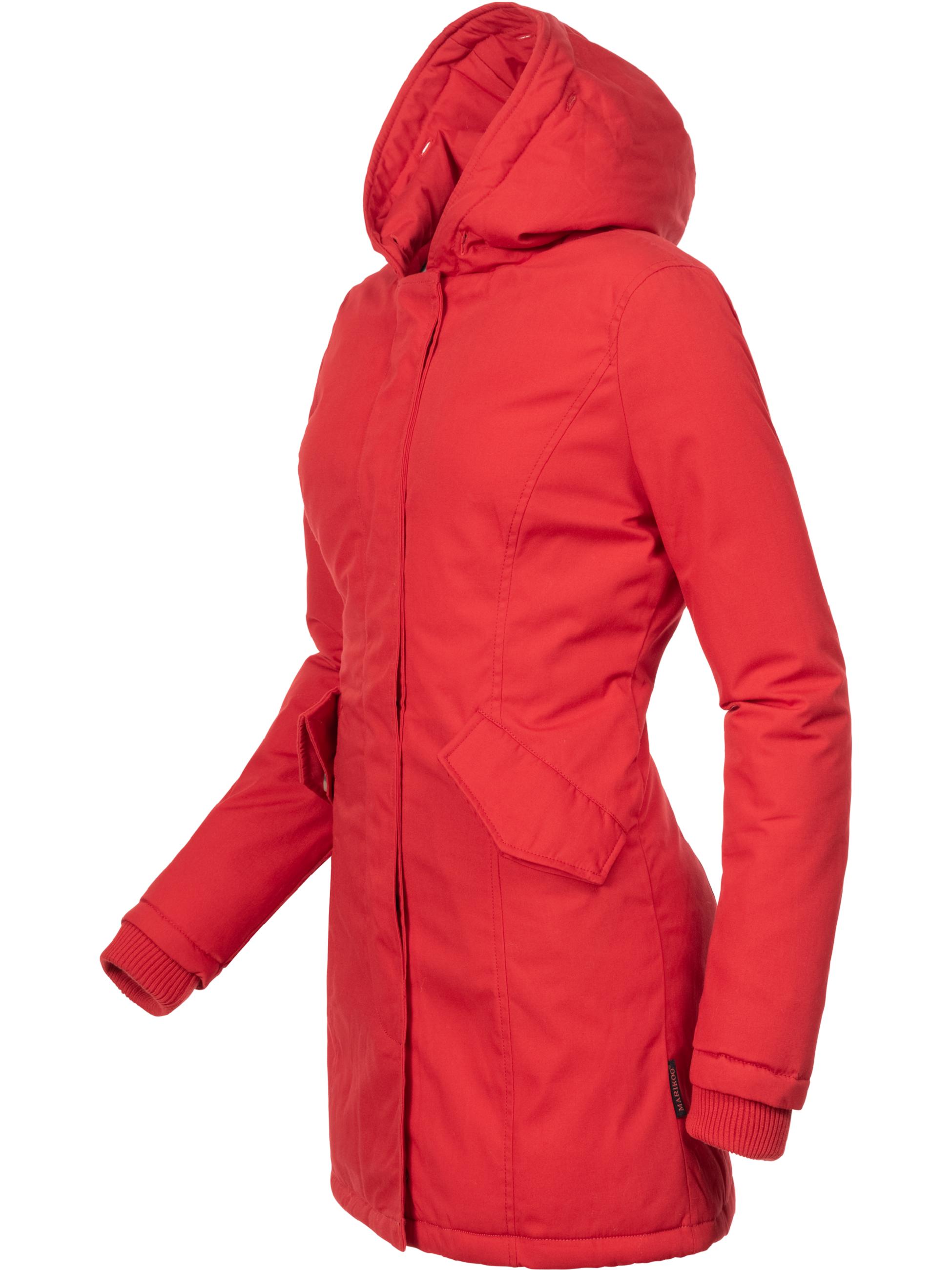 Winterparka mit Kapuze "Karmaa-Prc" Rot