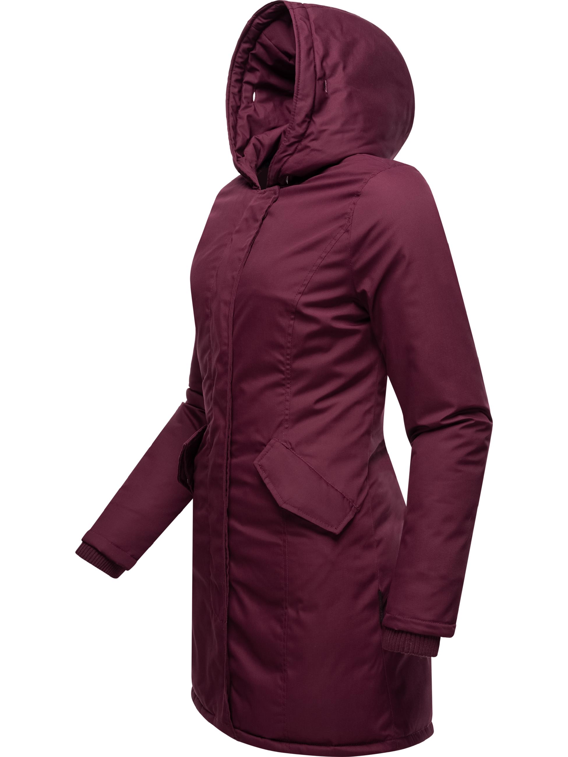 Winterparka mit Kapuze "Karmaa-Prc" Wine