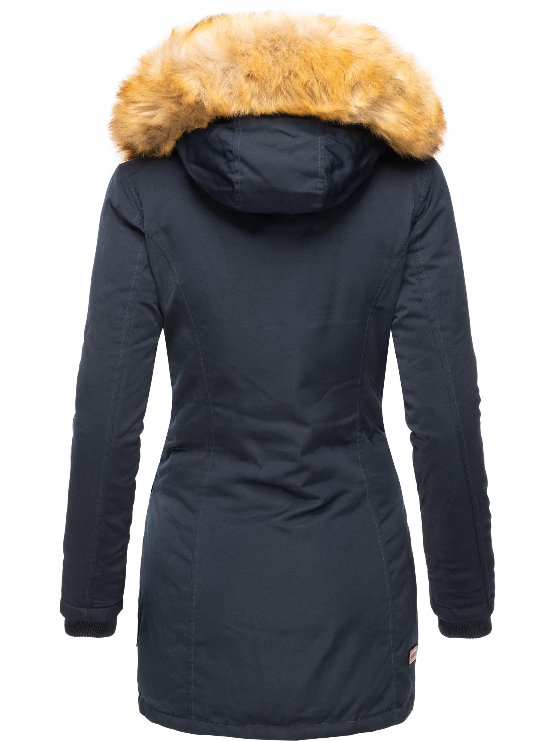 Winterparka mit Kapuze "Karmaa" Navy