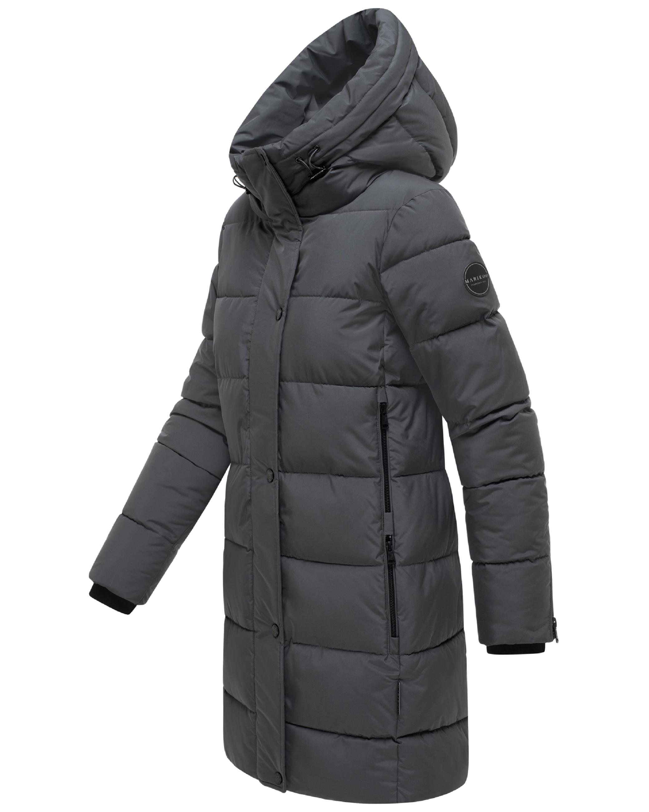 Steppmantel mit Kapuze "Karumikoo XVI" Anthracite