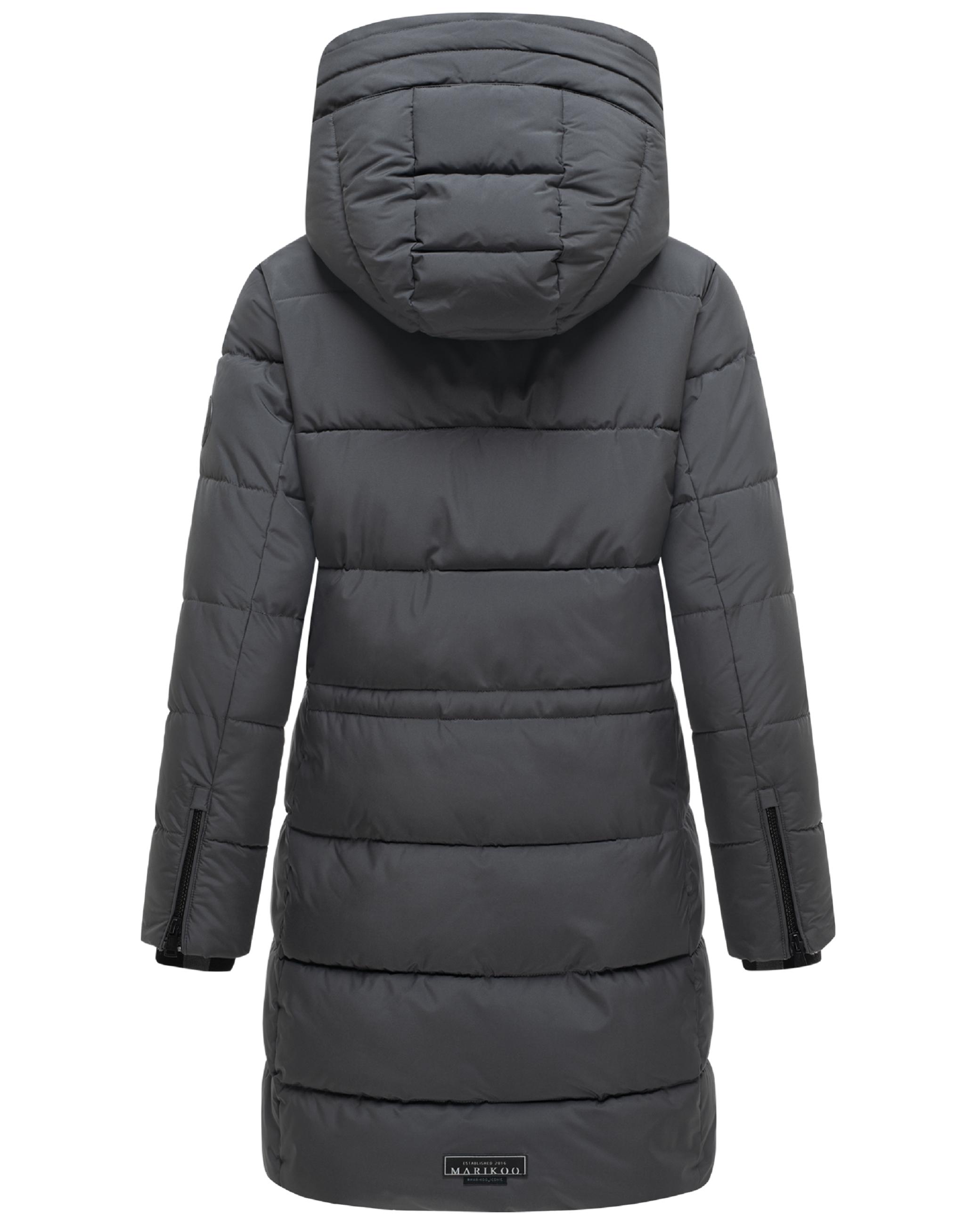 Steppmantel mit Kapuze "Karumikoo XVI" Anthracite