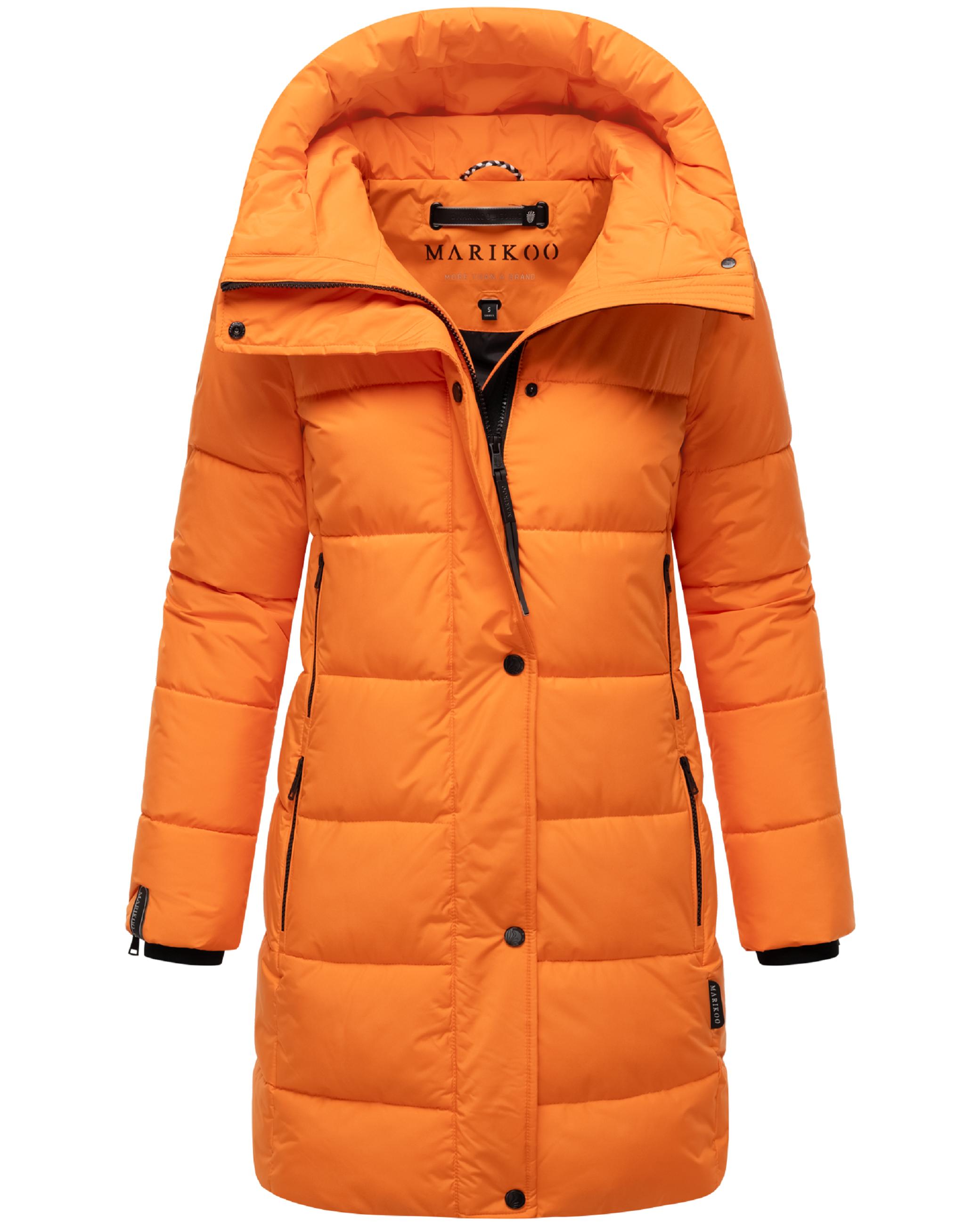 Steppmantel mit Kapuze "Karumikoo XVI" Orange