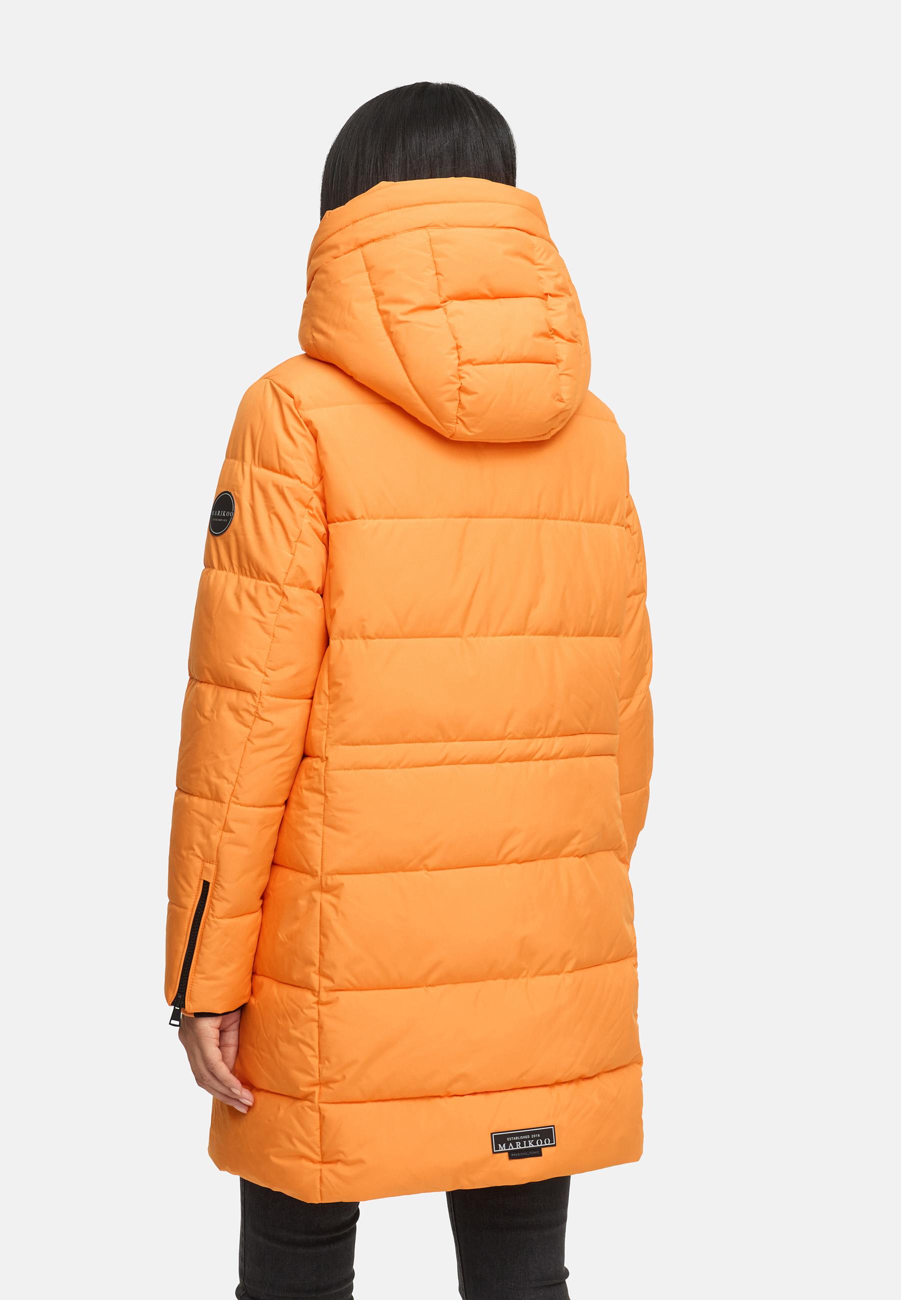 Steppmantel mit Kapuze "Karumikoo XVI" Orange