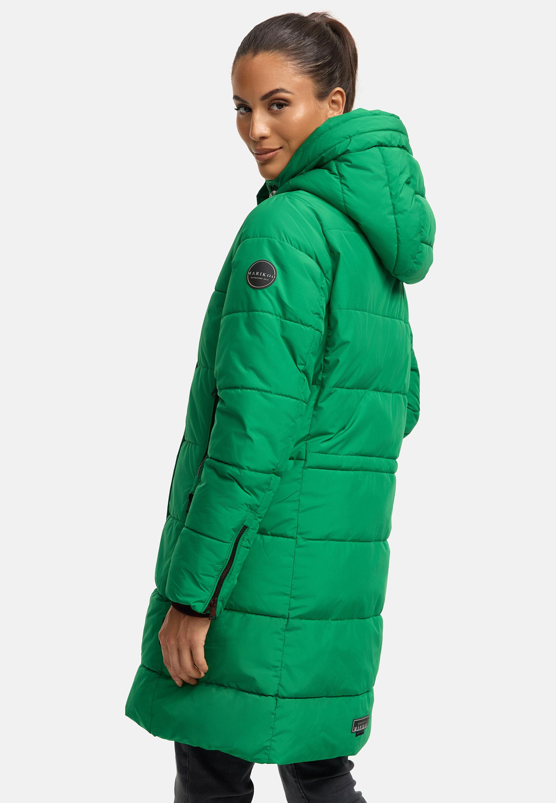 Steppmantel mit Kapuze "Karumikoo XVI" Smaragd Green