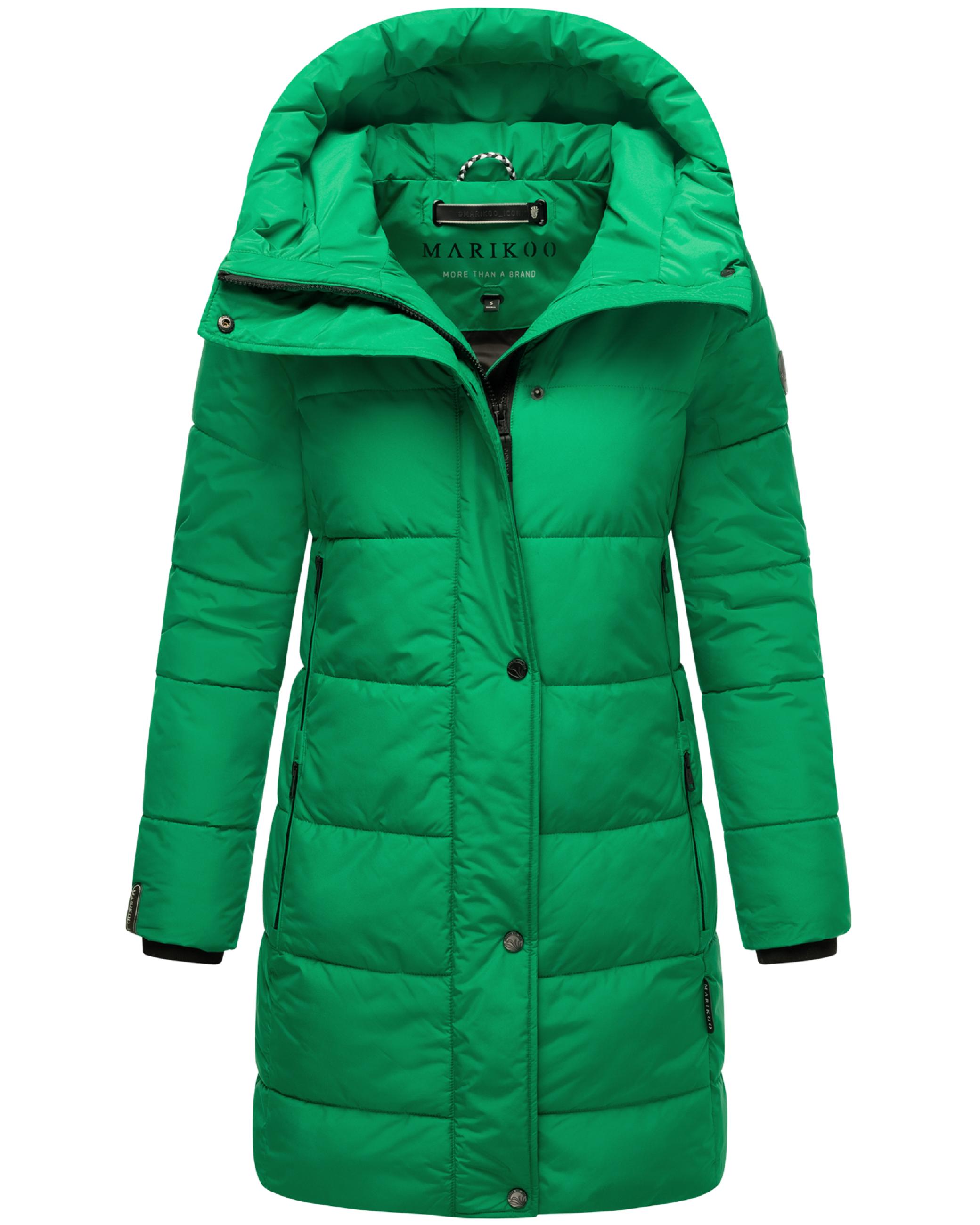 Steppmantel mit Kapuze "Karumikoo XVI" Smaragd Green