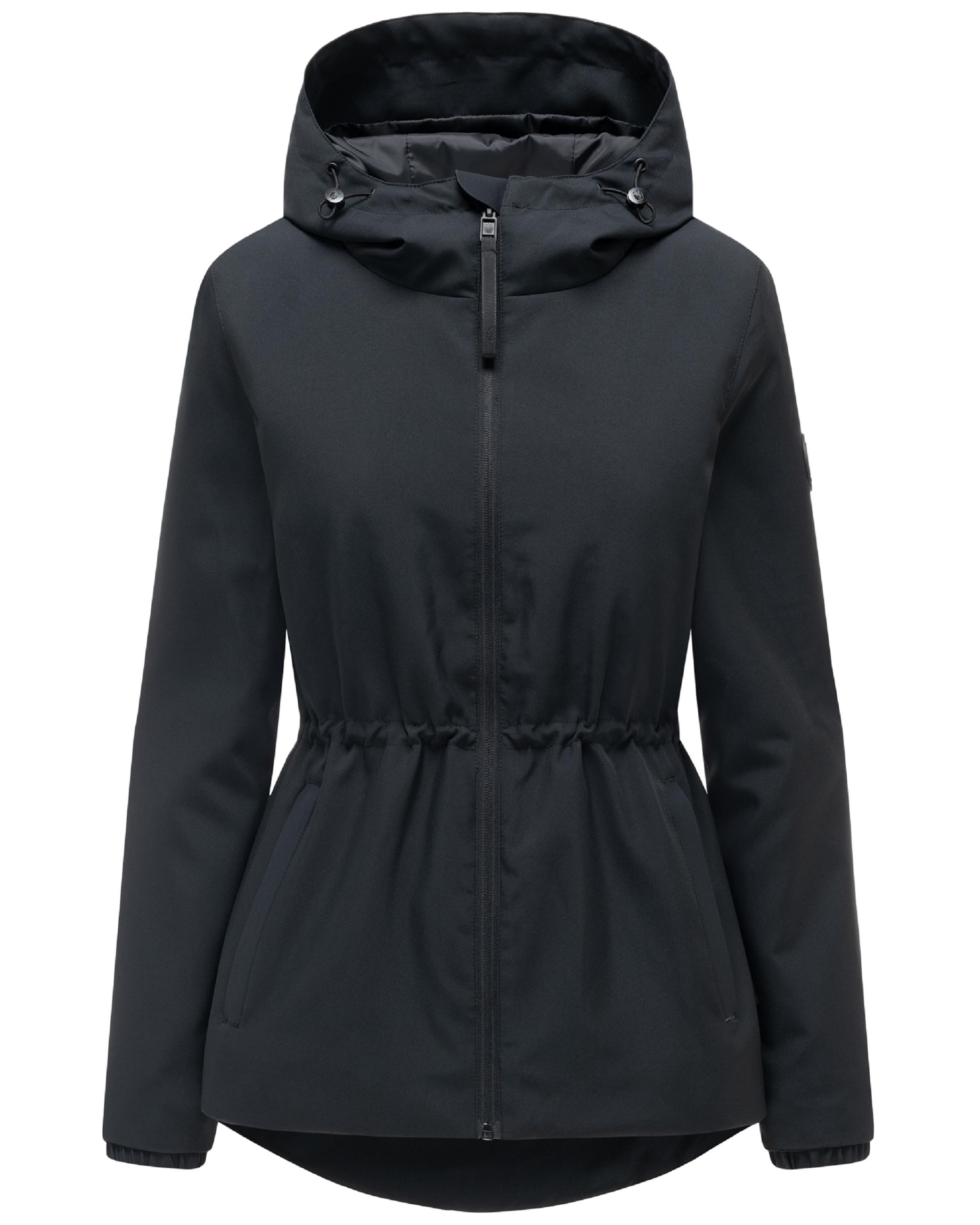 Übergangsjacke mit Kapuze "Katzilein 16" Black