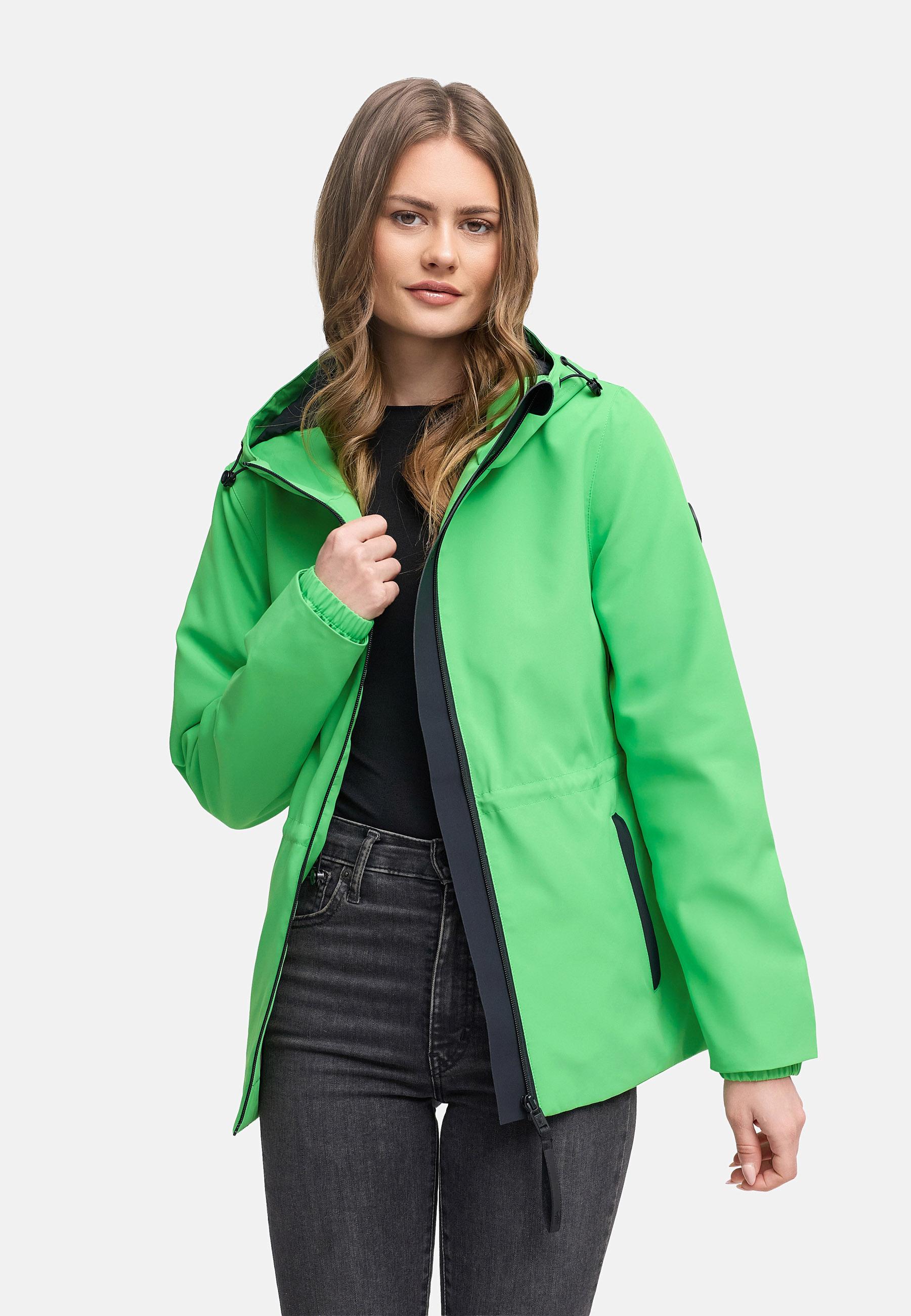 Übergangsjacke mit Kapuze "Katzilein 16" Cactus Green