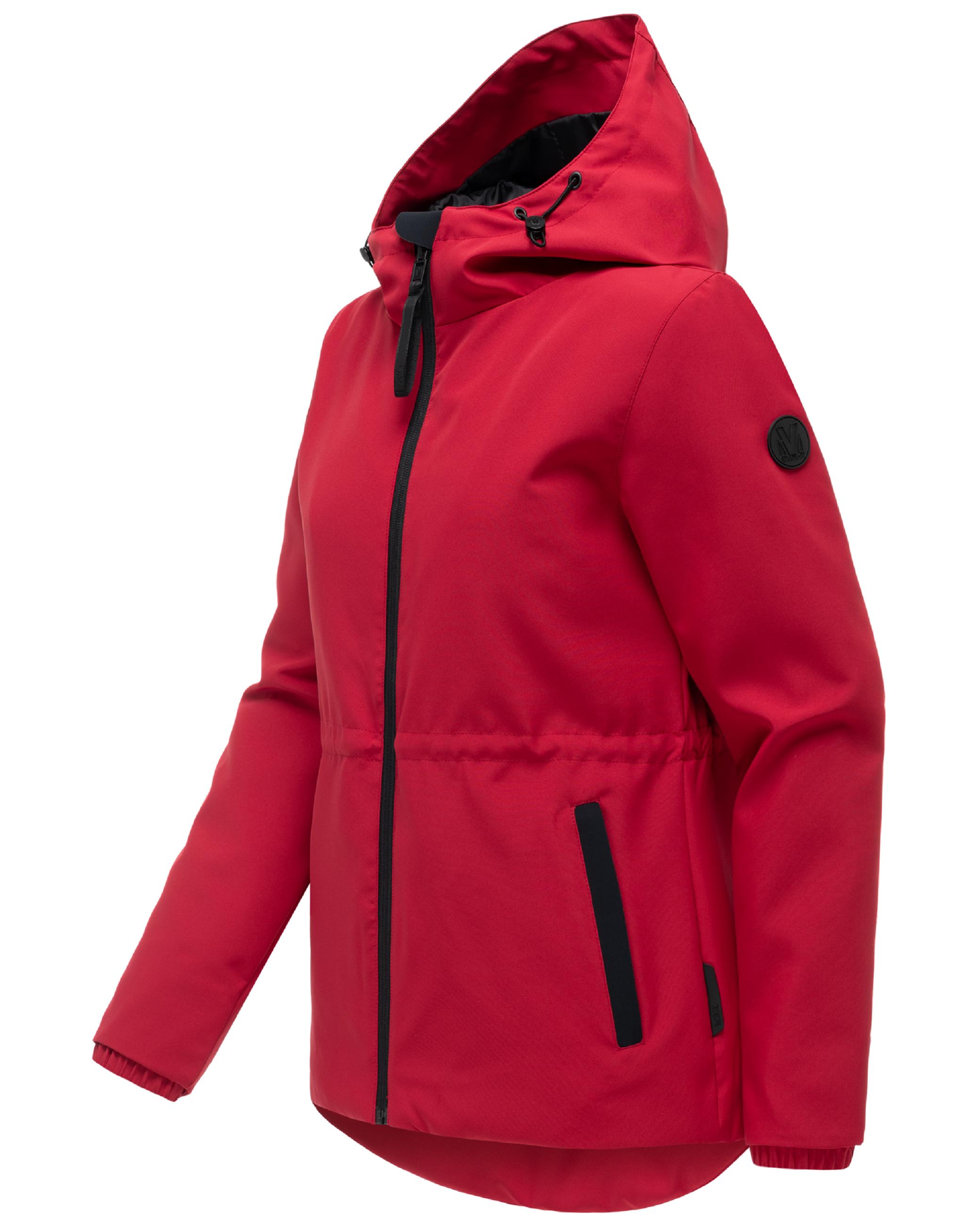 Übergangsjacke mit Kapuze "Katzilein 16" Deep Red
