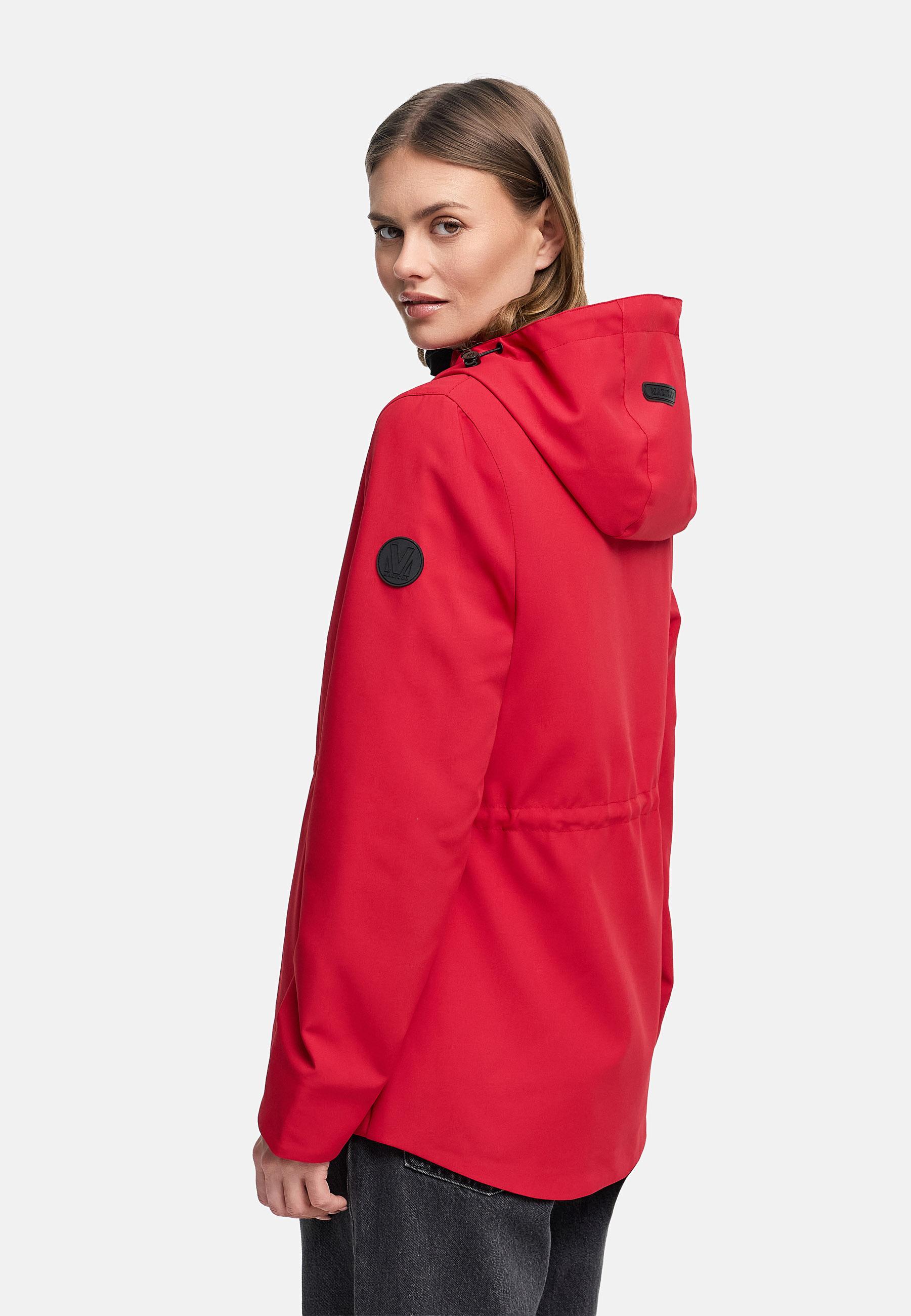 Übergangsjacke mit Kapuze "Katzilein 16" Deep Red