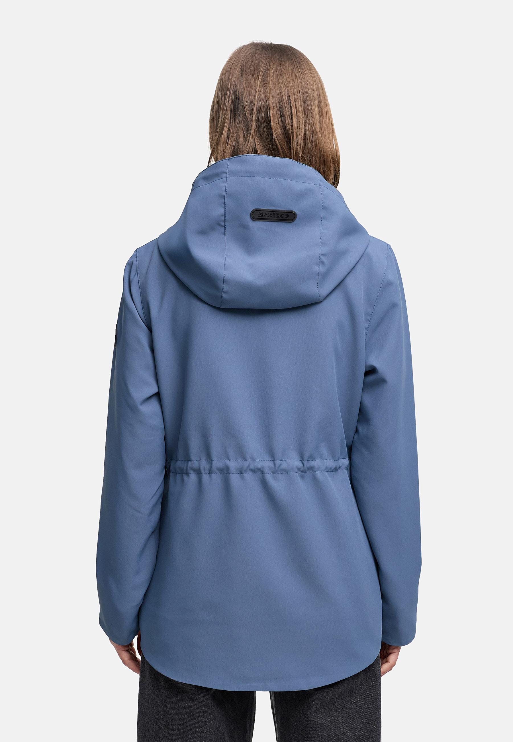 Übergangsjacke mit Kapuze "Katzilein 16" Dusty Blue