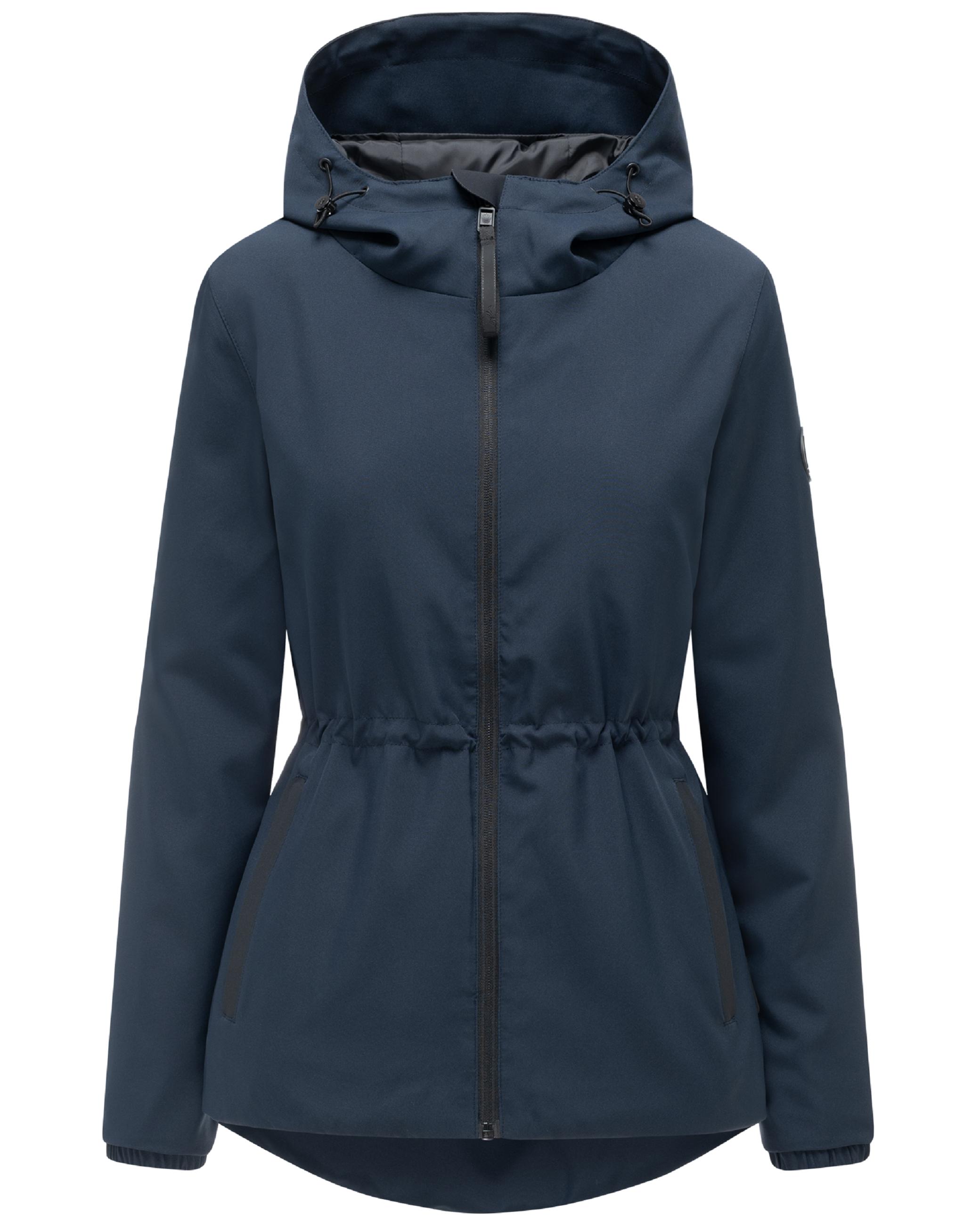Übergangsjacke mit Kapuze "Katzilein 16" Navy