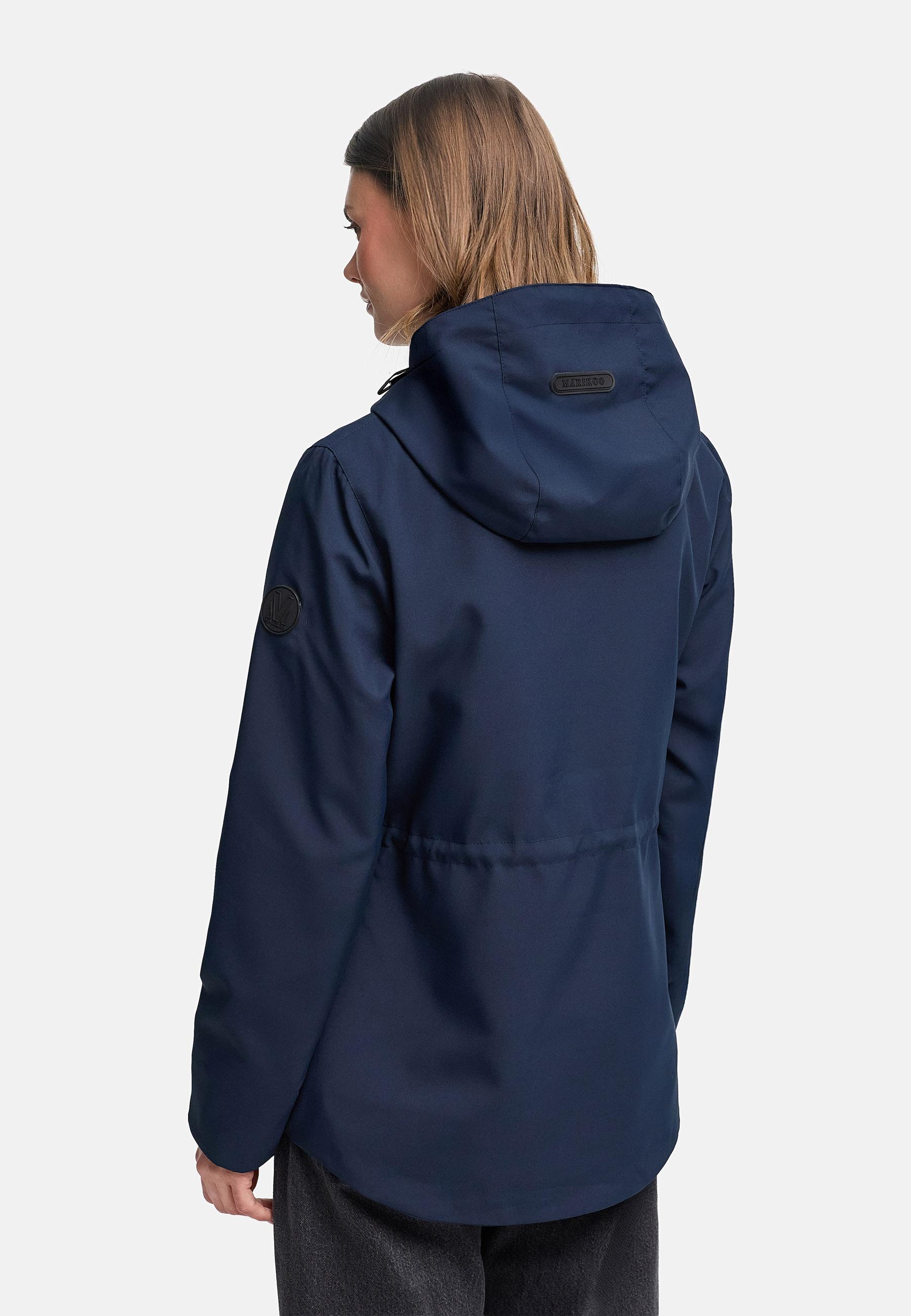 Übergangsjacke mit Kapuze "Katzilein 16" Navy