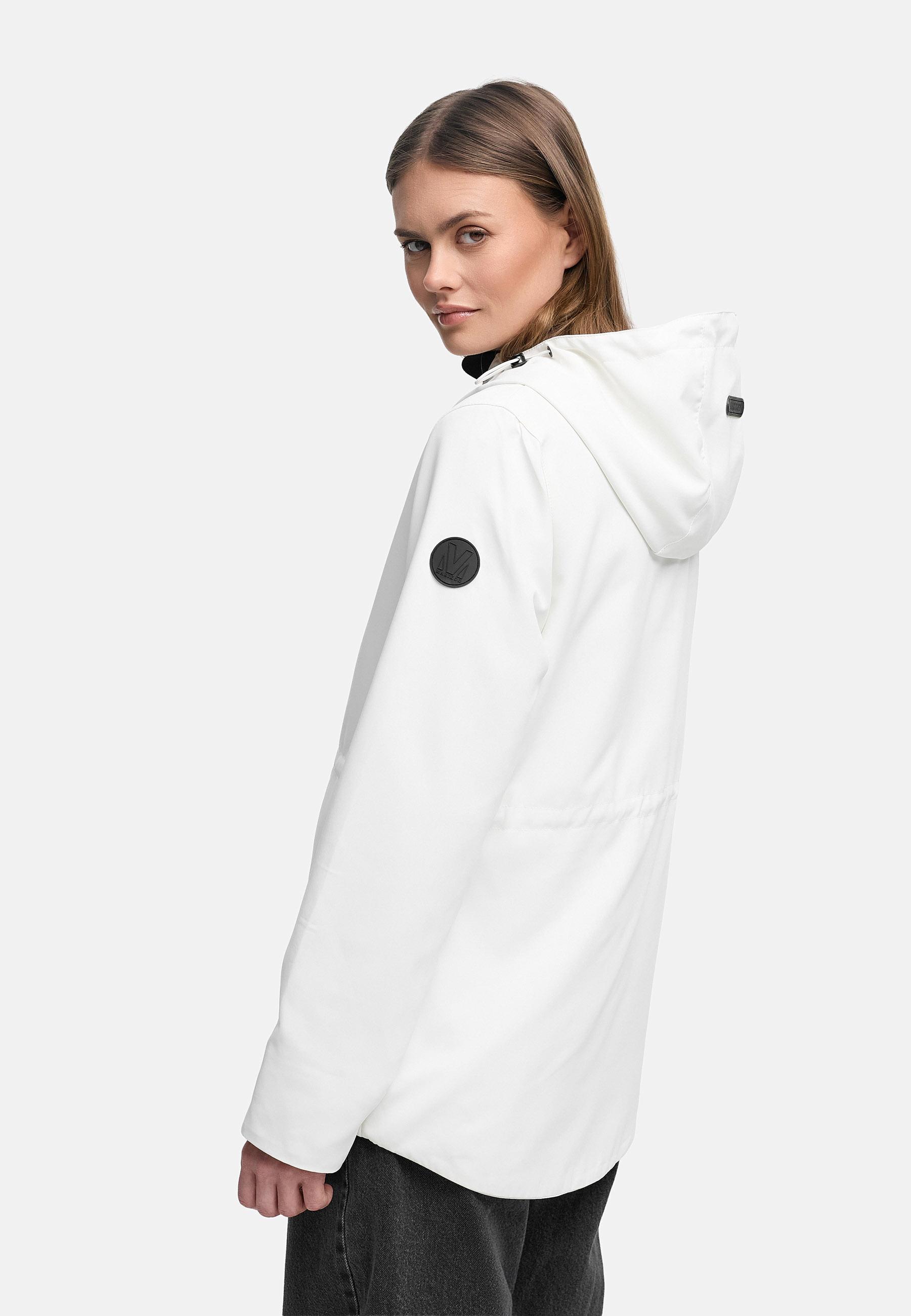 Übergangsjacke mit Kapuze "Katzilein 16" Offwhite