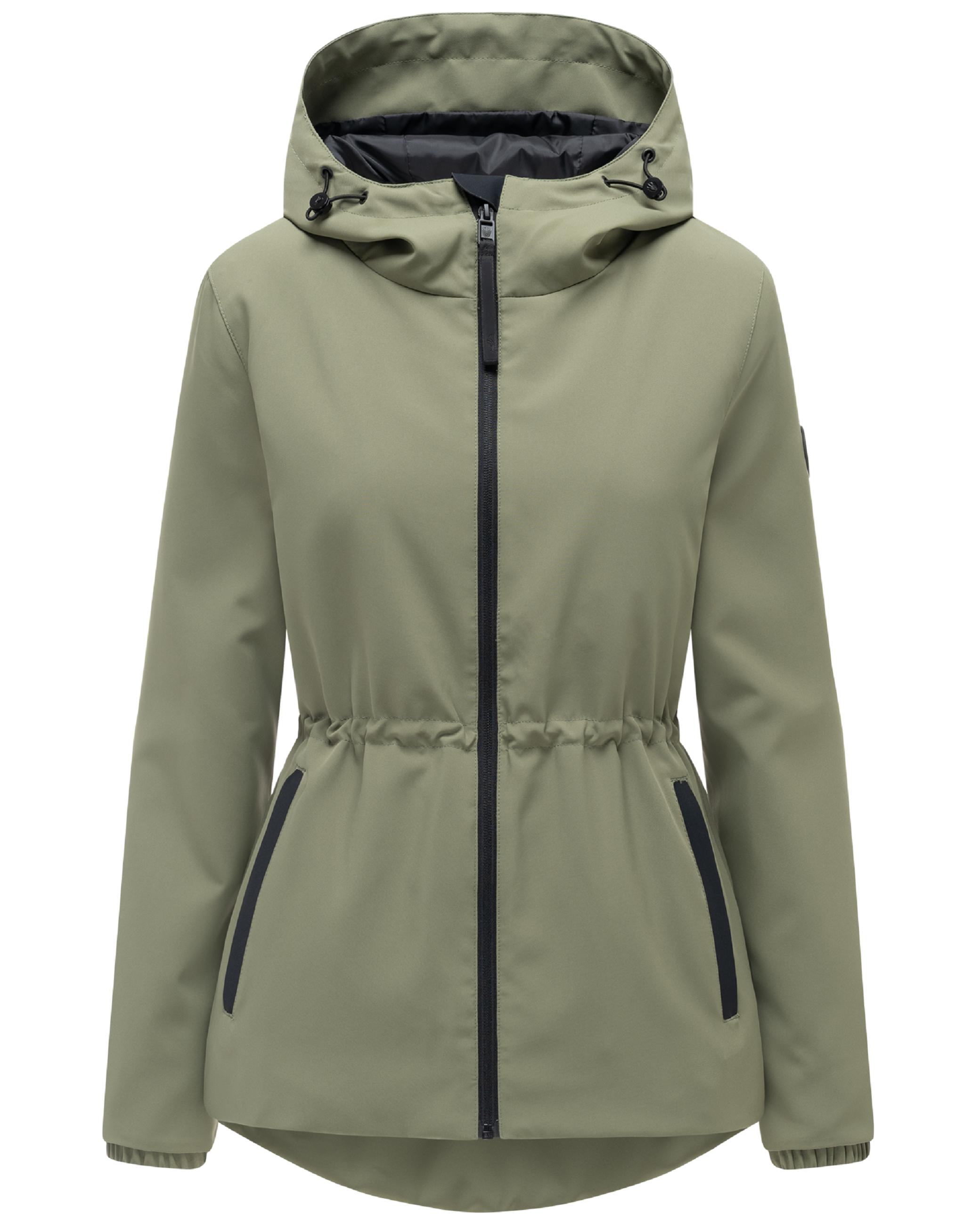Übergangsjacke mit Kapuze "Katzilein 16" Olive Leaf
