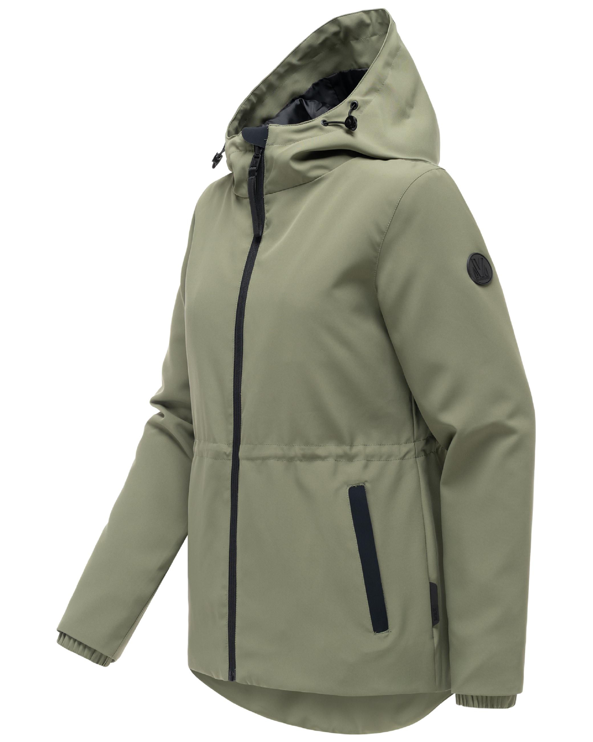 Übergangsjacke mit Kapuze "Katzilein 16" Olive Leaf
