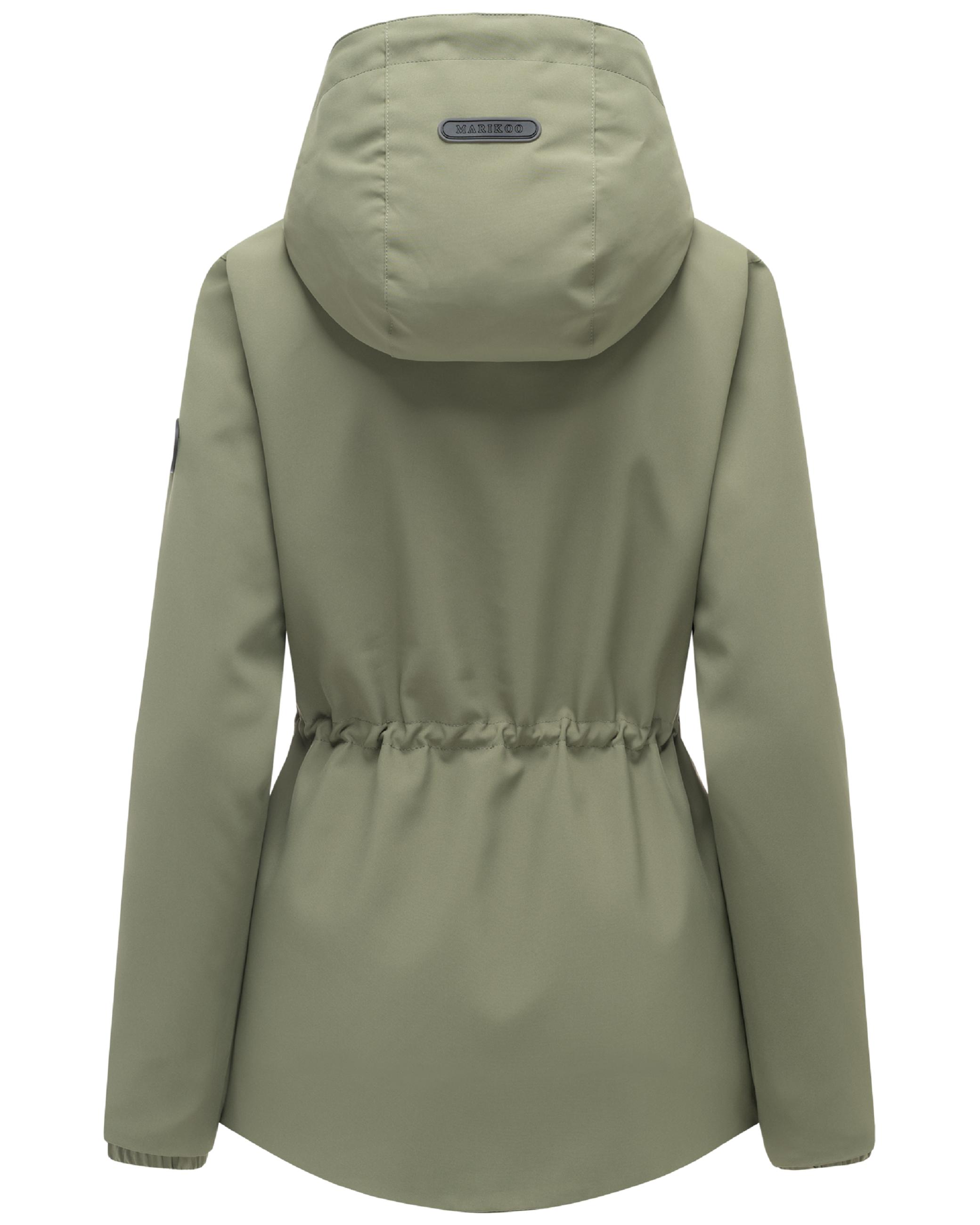 Übergangsjacke mit Kapuze "Katzilein 16" Olive Leaf