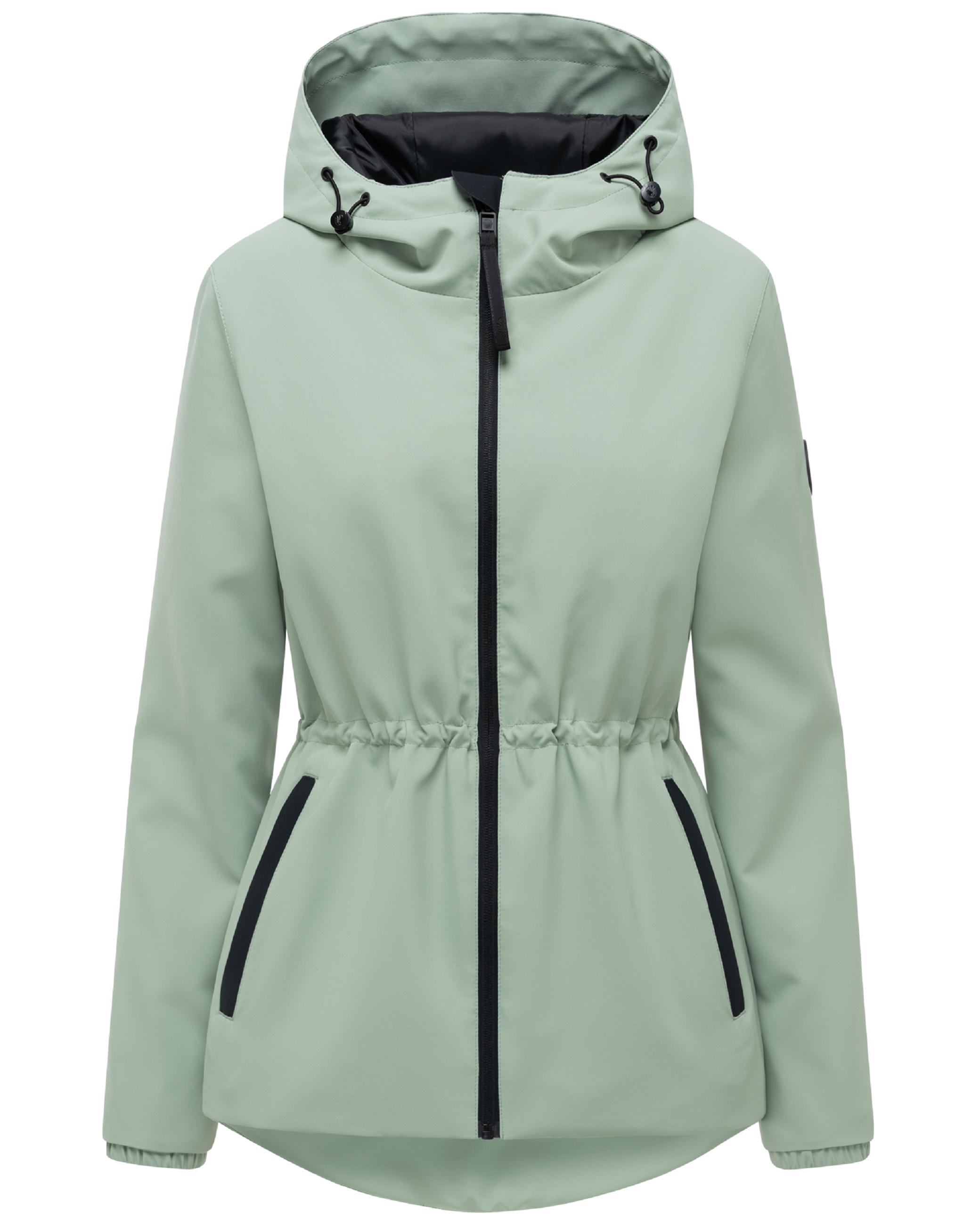 Übergangsjacke mit Kapuze "Katzilein 16" Smokey Mint