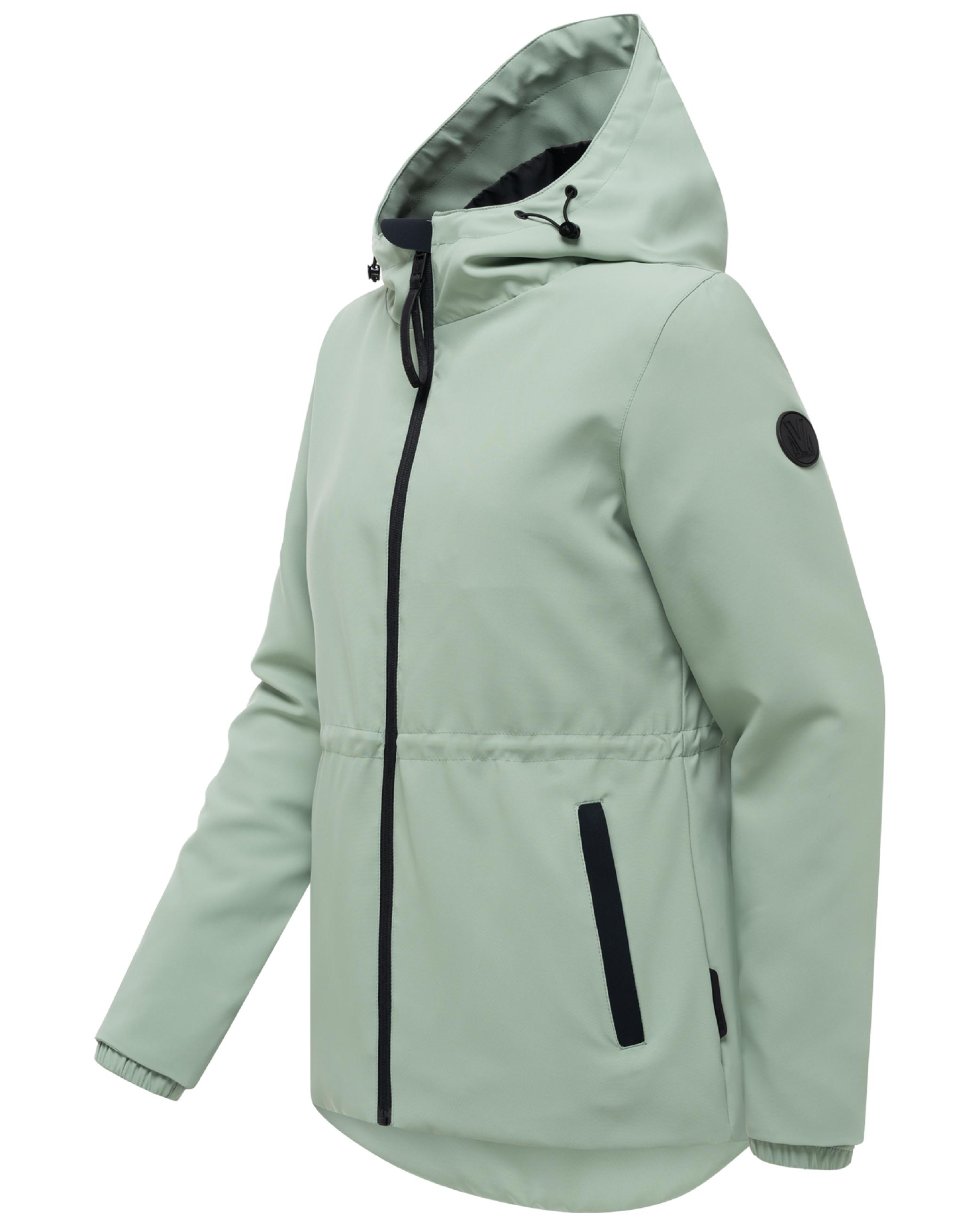 Übergangsjacke mit Kapuze "Katzilein 16" Smokey Mint