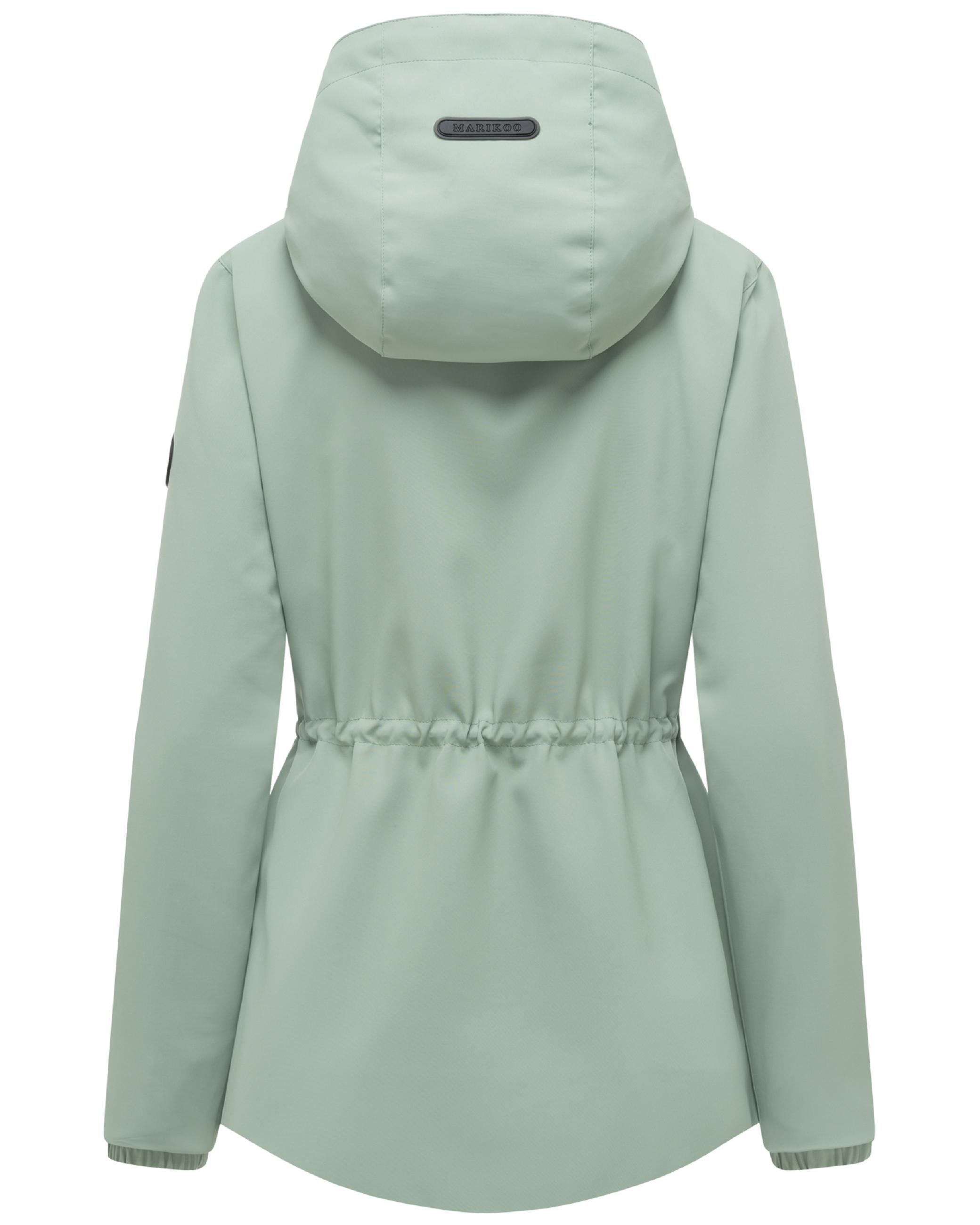Übergangsjacke mit Kapuze "Katzilein 16" Smokey Mint
