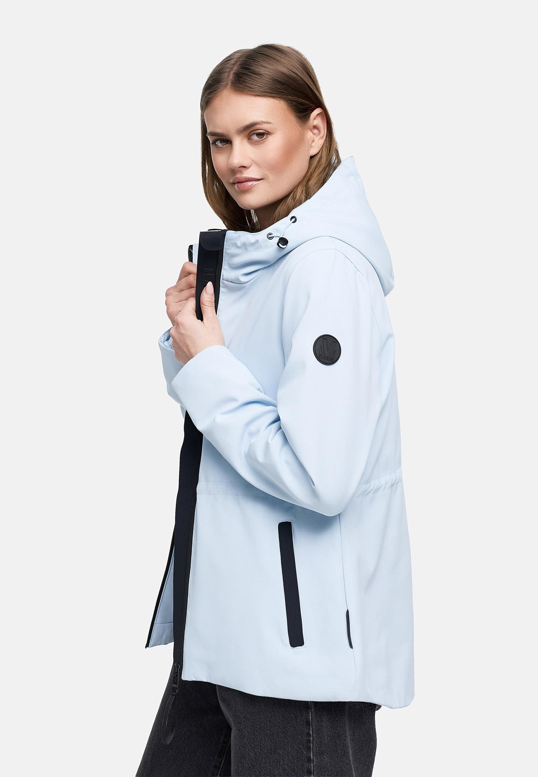Übergangsjacke mit Kapuze "Katzilein 16" Soft Blue