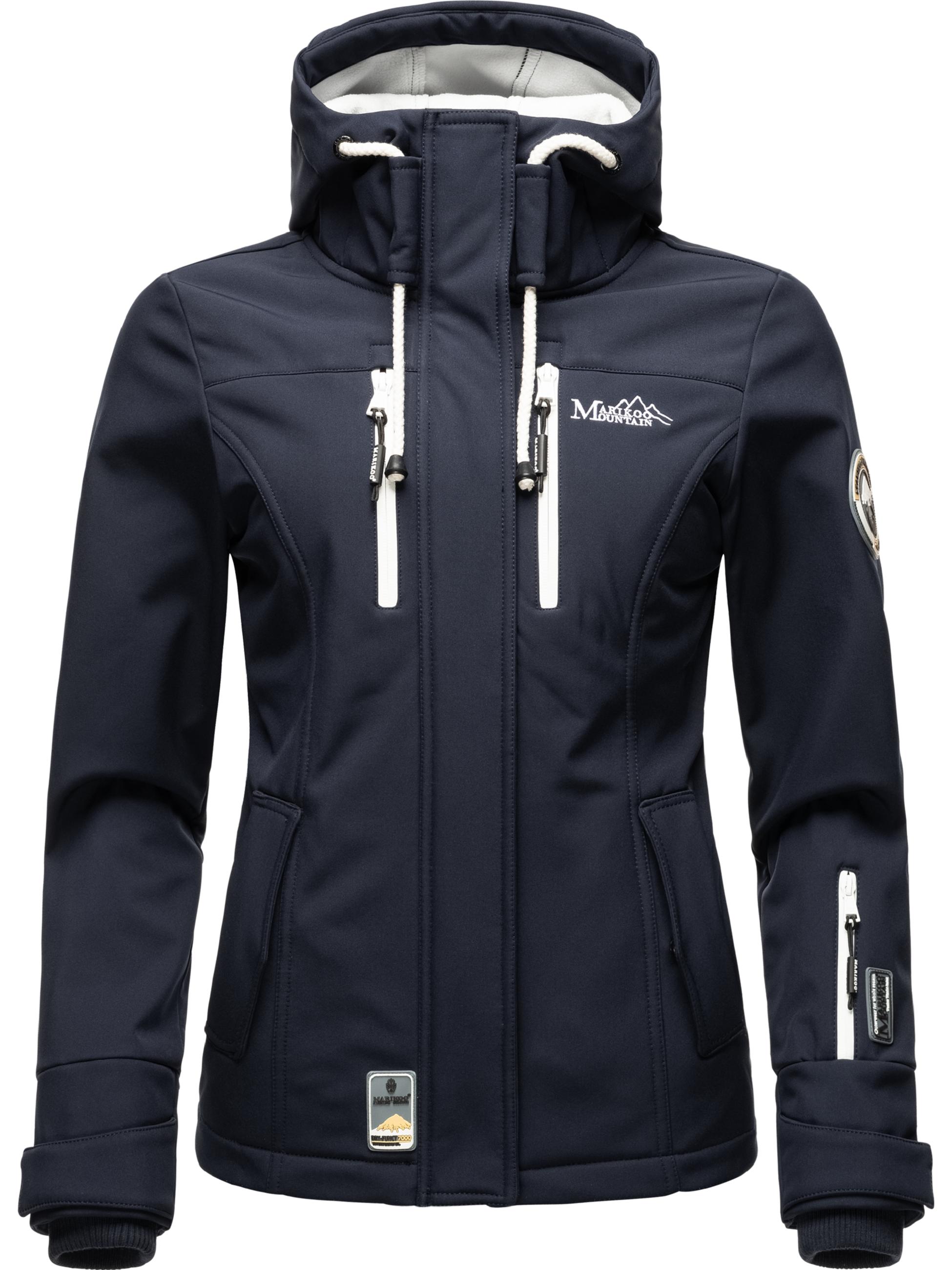 Übergang Softshell-Jacke mit Kapuze "Kleinezicke" Blue