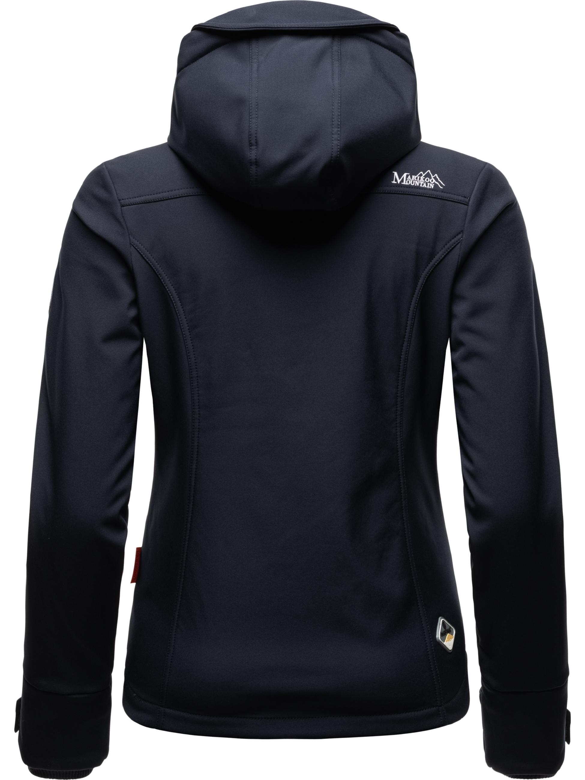 Übergang Softshell-Jacke mit Kapuze "Kleinezicke" Blue