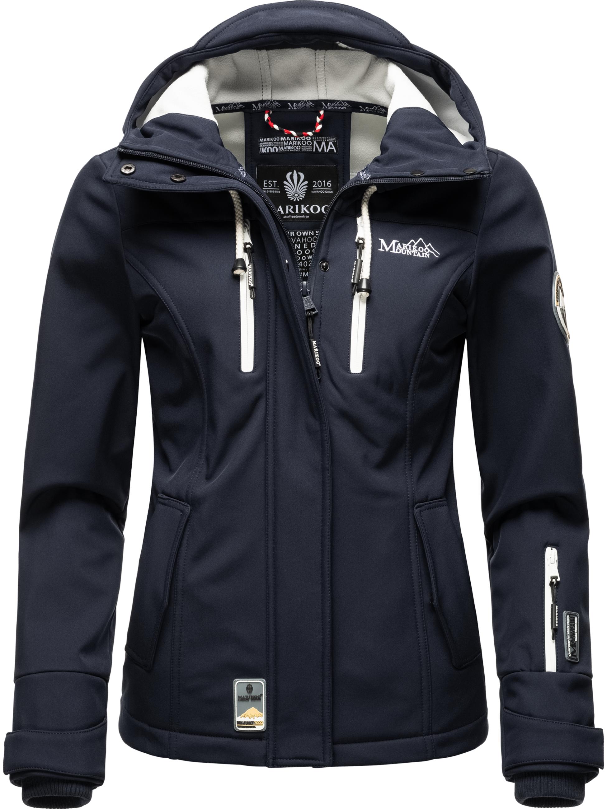 Übergang Softshell-Jacke mit Kapuze "Kleinezicke" Blue