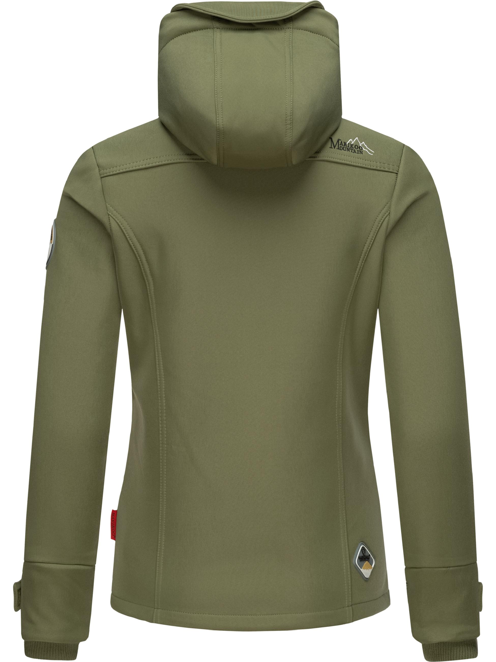 Übergang Softshell-Jacke mit Kapuze "Kleinezicke" Green