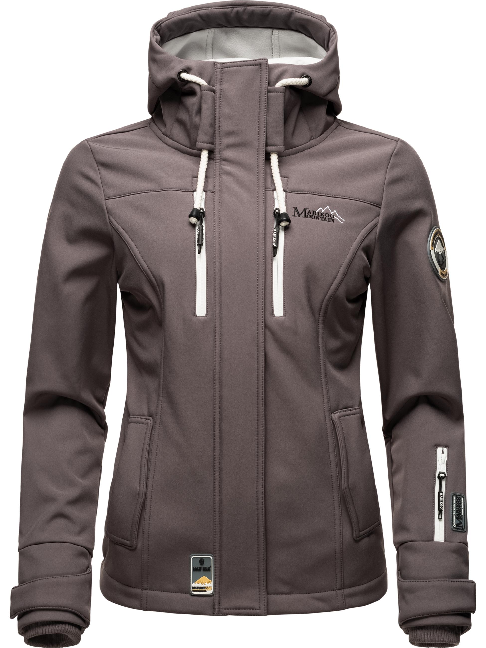 Übergang Softshell-Jacke mit Kapuze "Kleinezicke" Grey