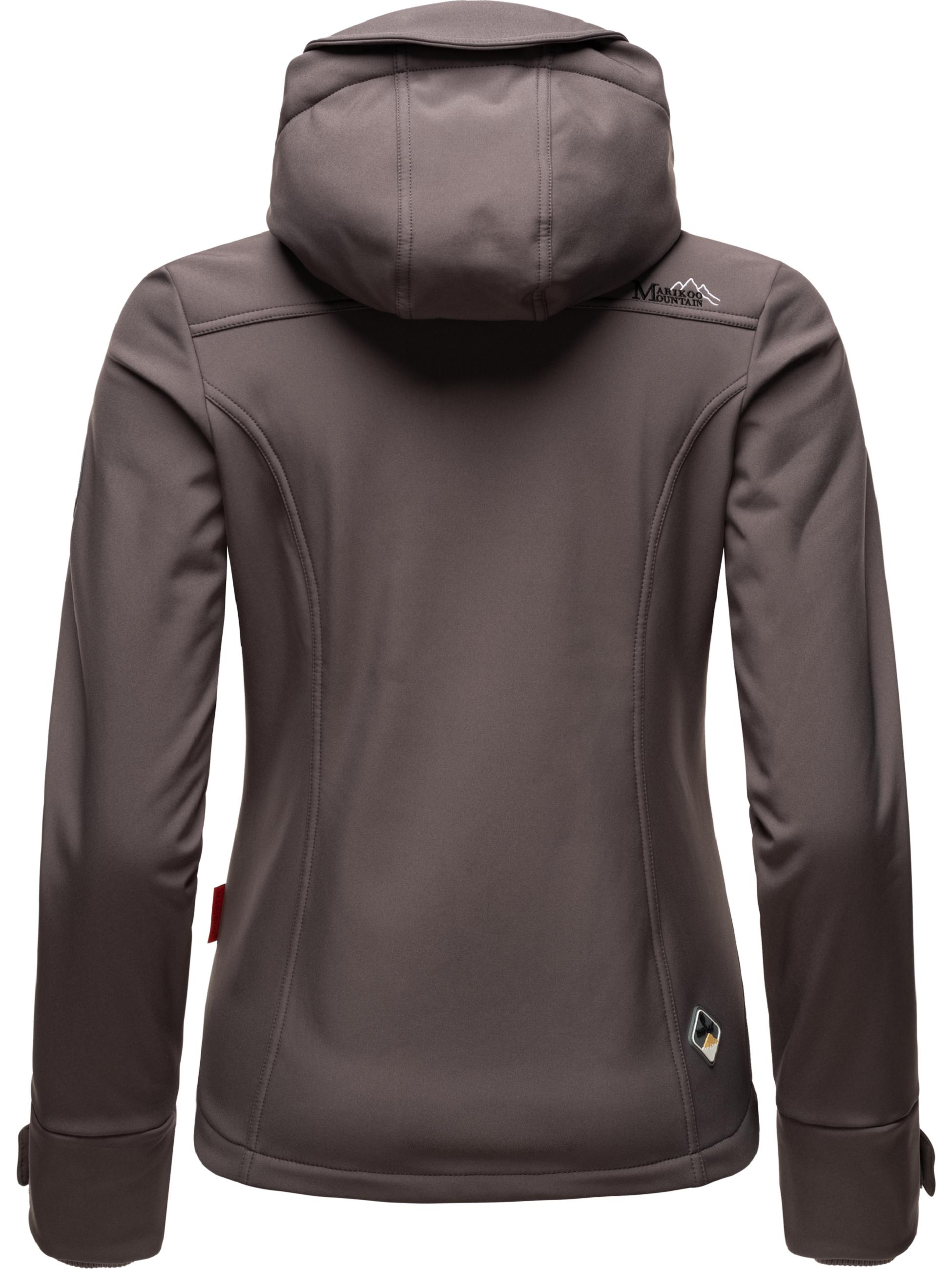 Übergang Softshell-Jacke mit Kapuze "Kleinezicke" Grey