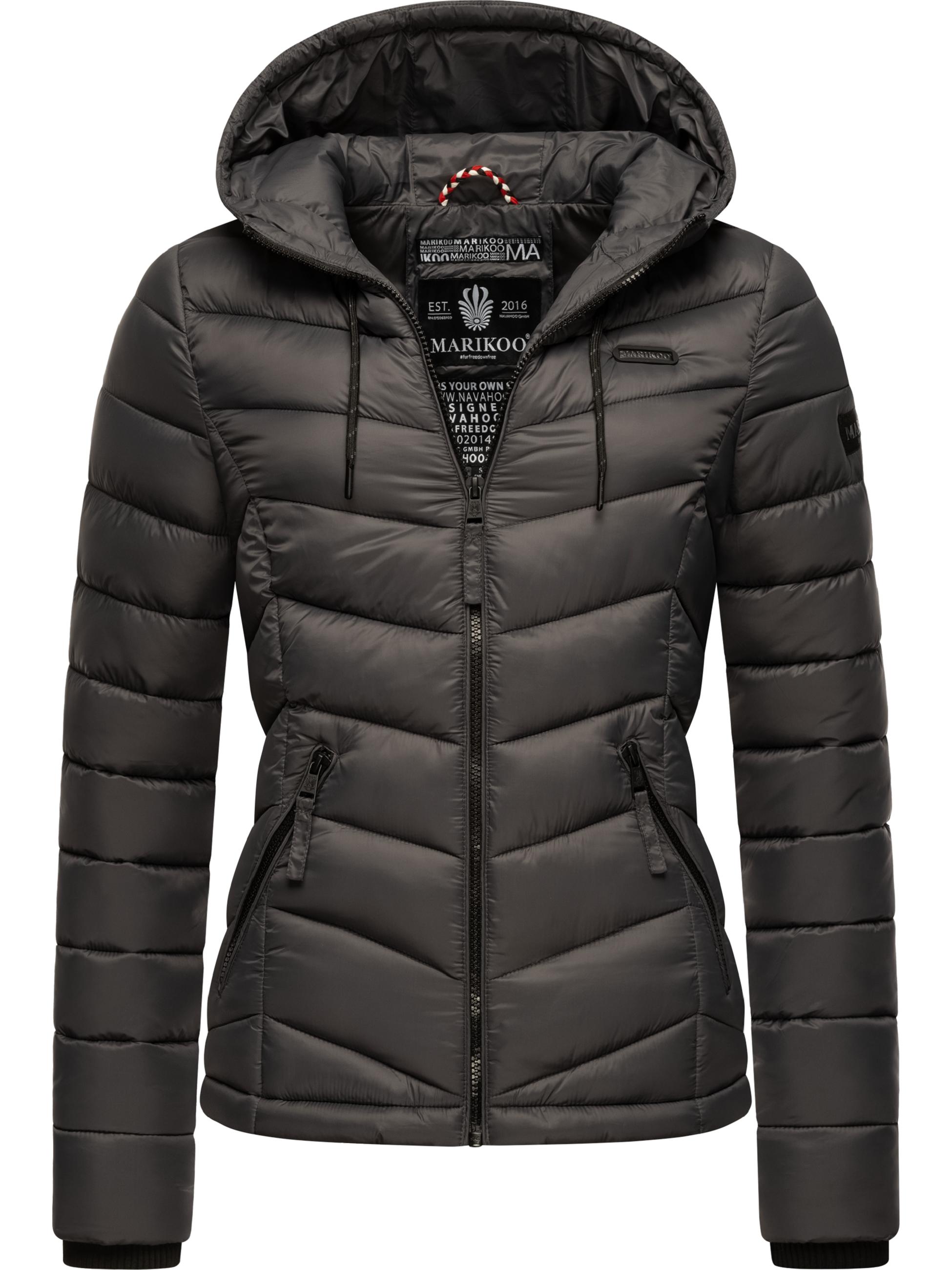 Leichte Steppjacke mit Kapuze "Kuala" Anthracite2