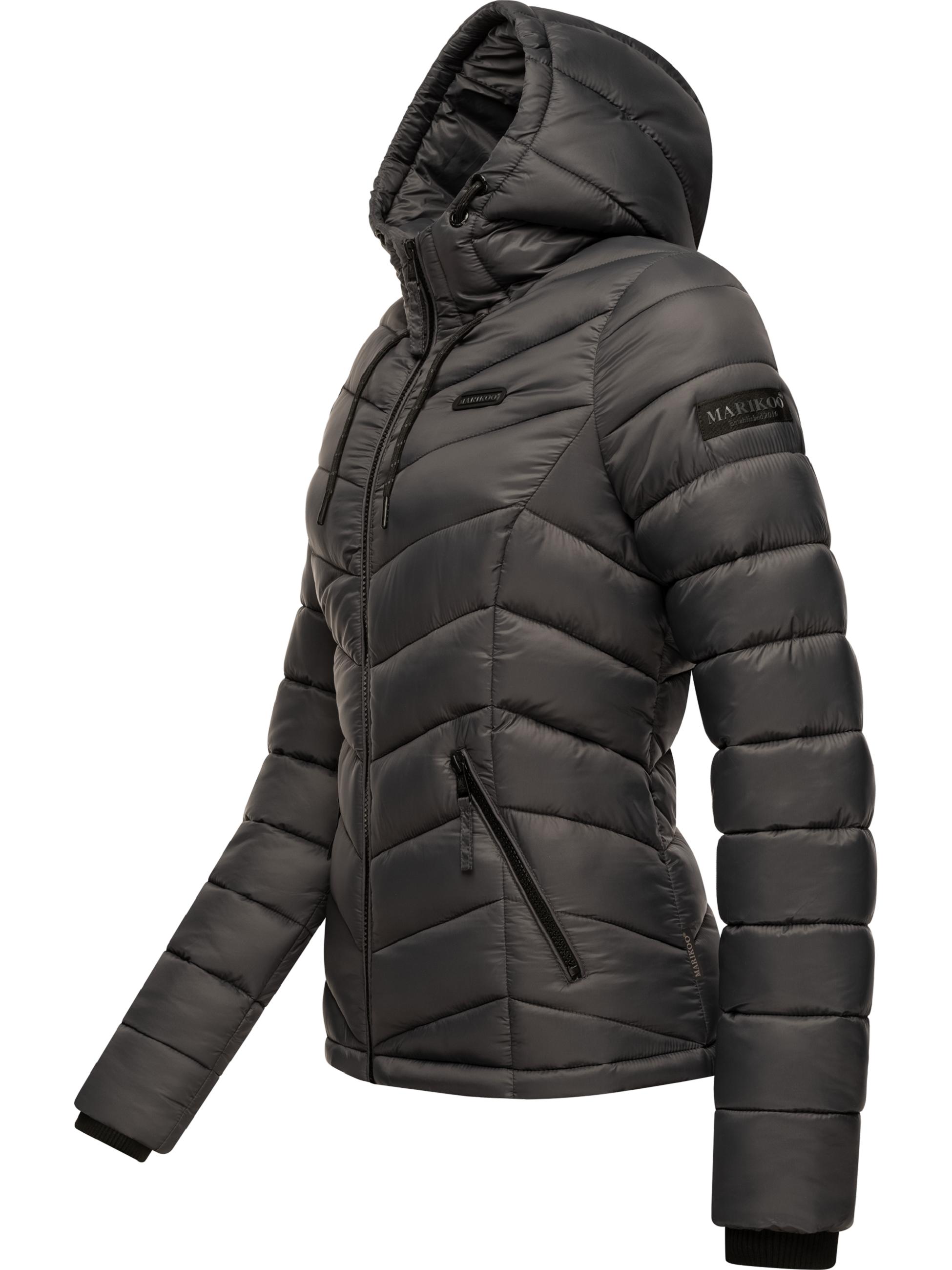 Leichte Steppjacke mit Kapuze "Kuala" Anthracite2