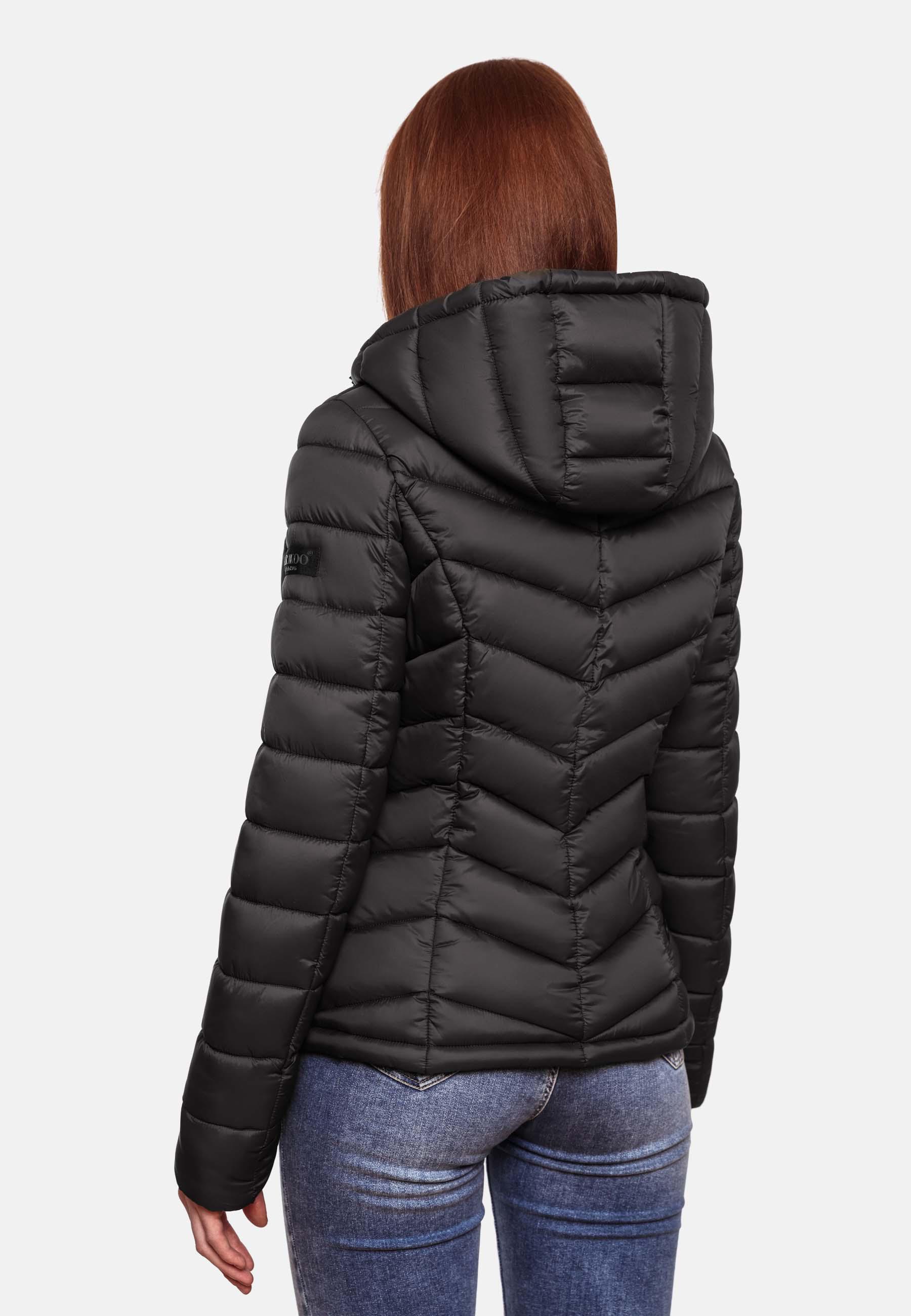 Leichte Steppjacke mit Kapuze "Kuala" Black2