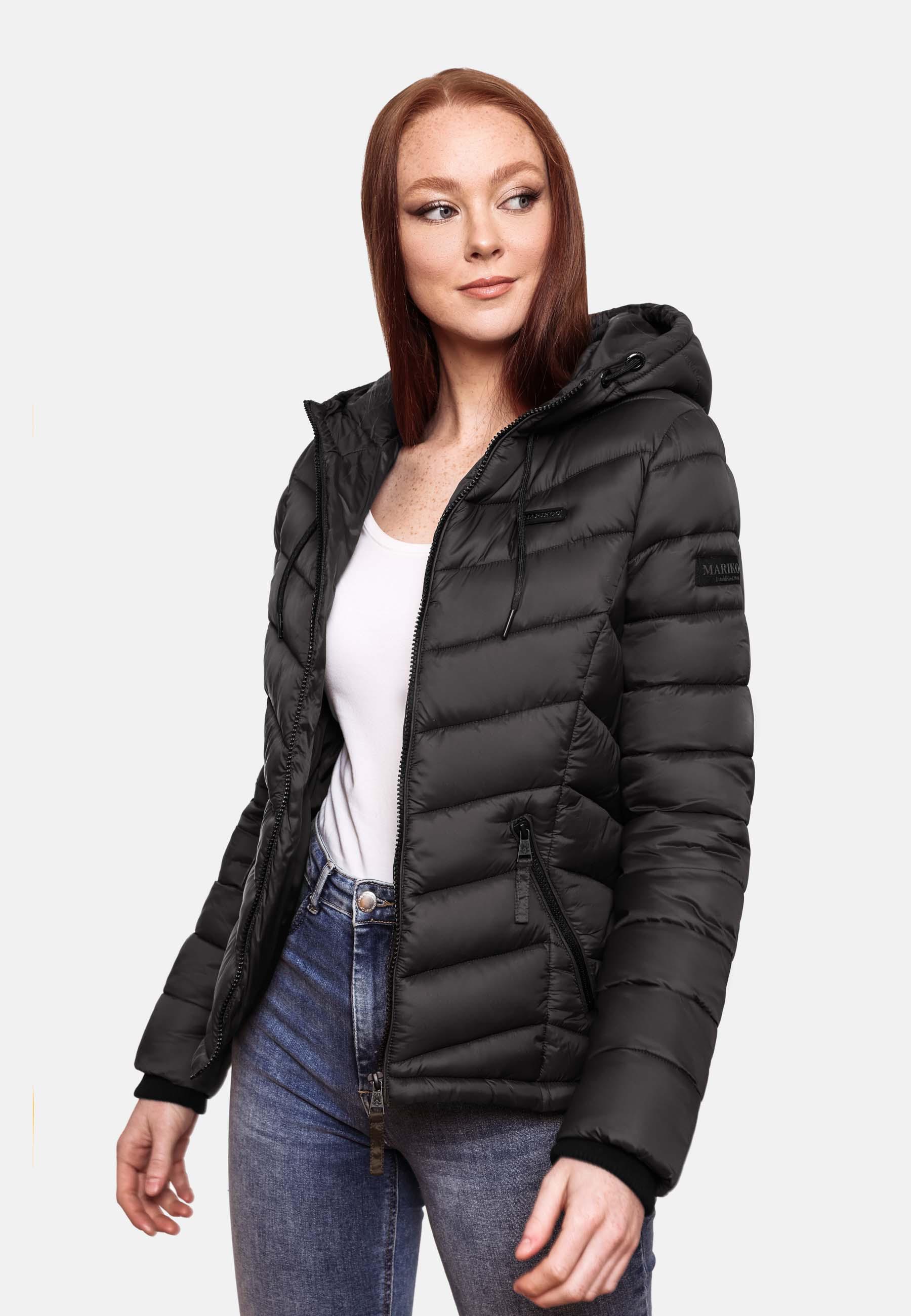 Leichte Steppjacke mit Kapuze "Kuala" Black2