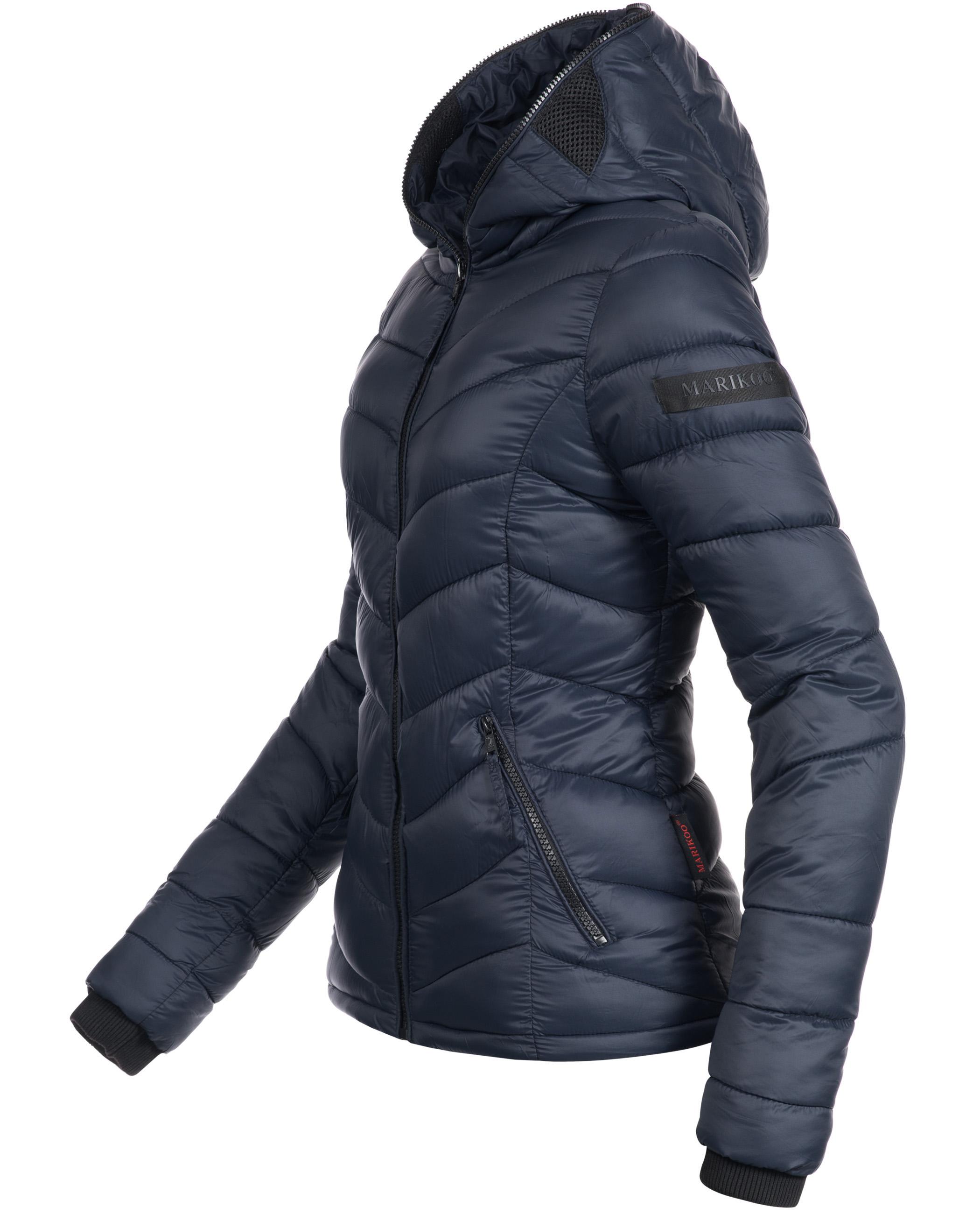 Leichte Steppjacke mit Kapuze "Kuala" Blau