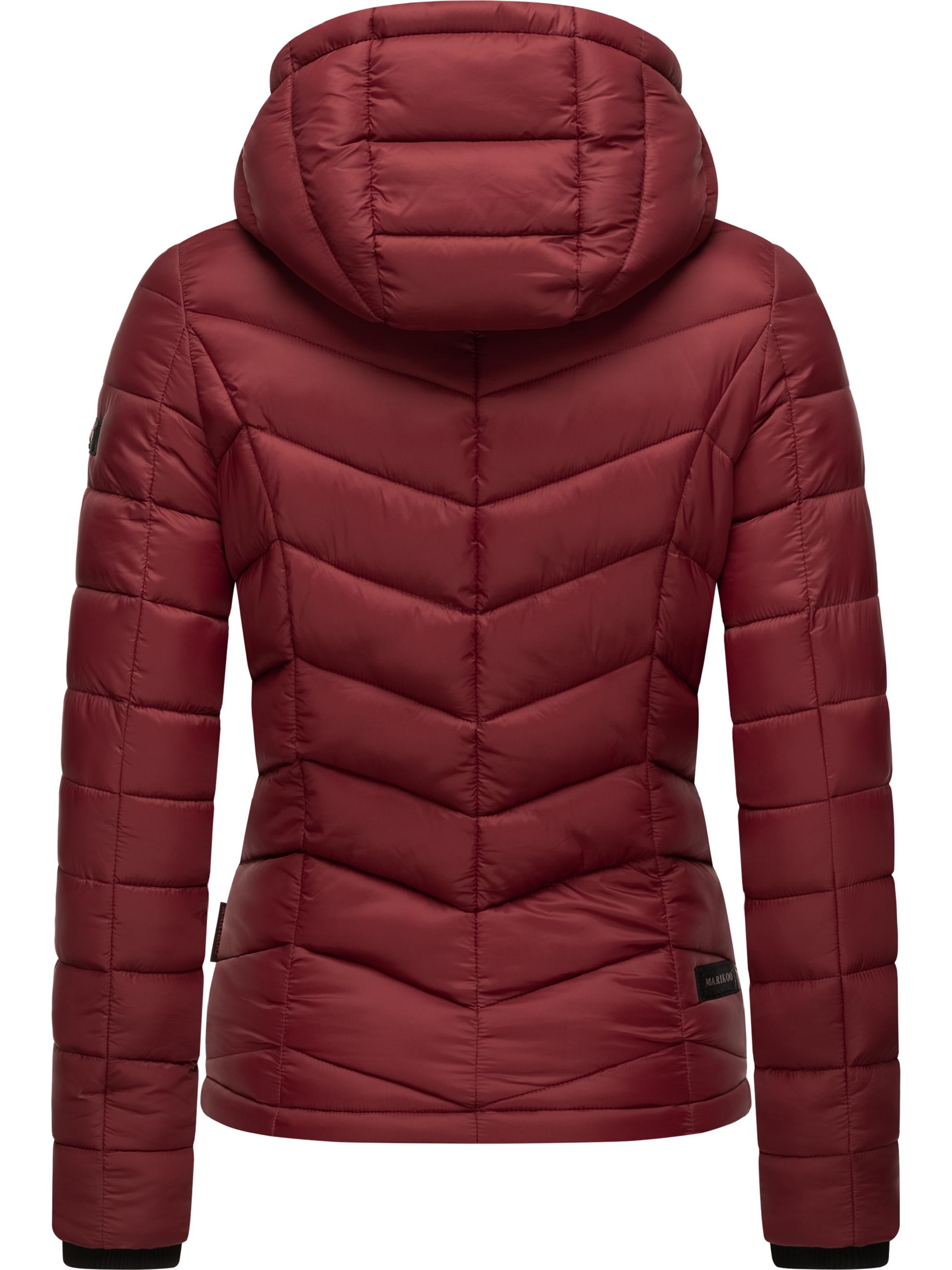 Leichte Steppjacke mit Kapuze "Kuala" Bordeaux2