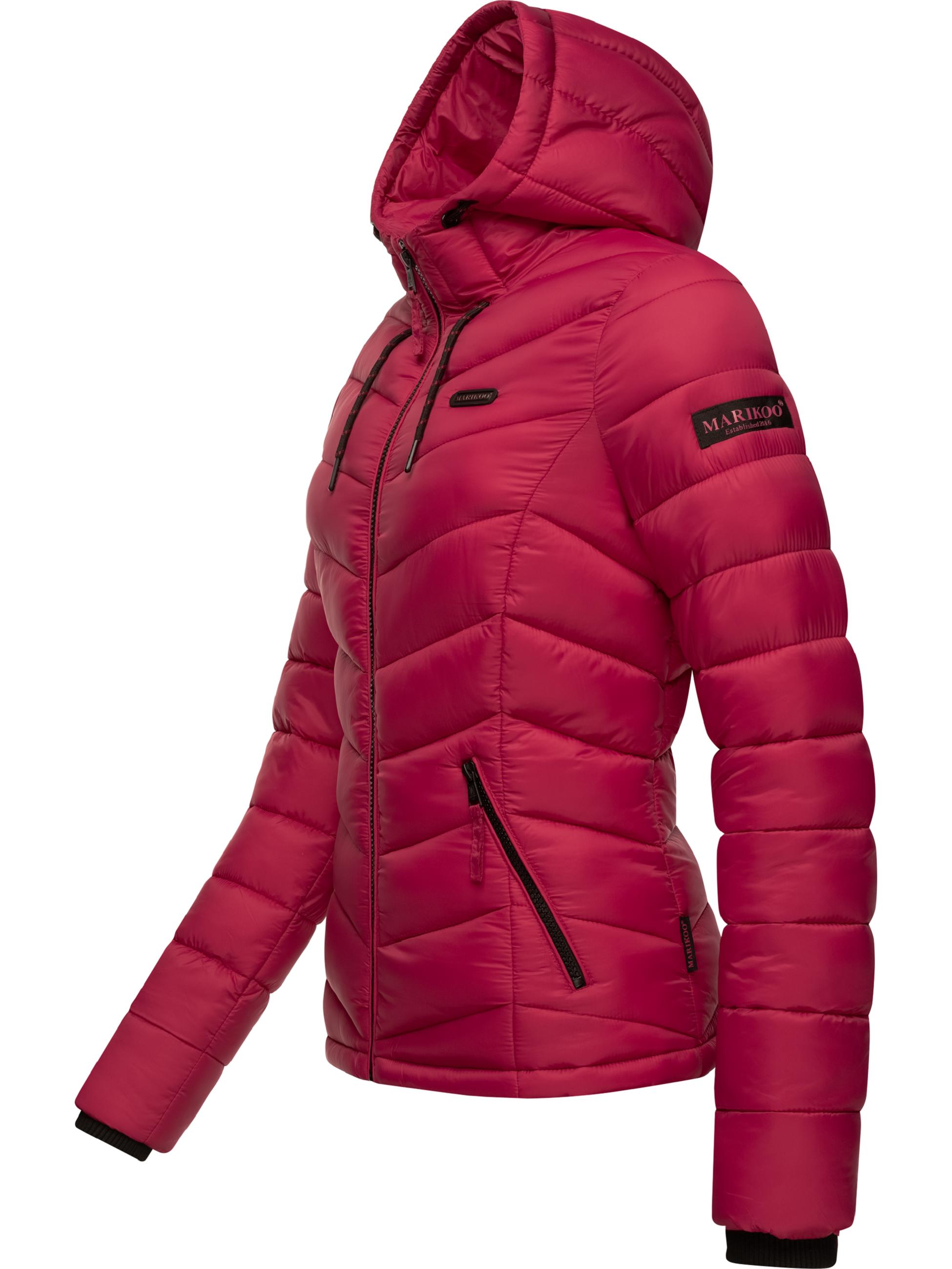 Leichte Steppjacke mit Kapuze "Kuala" Fuchsia2