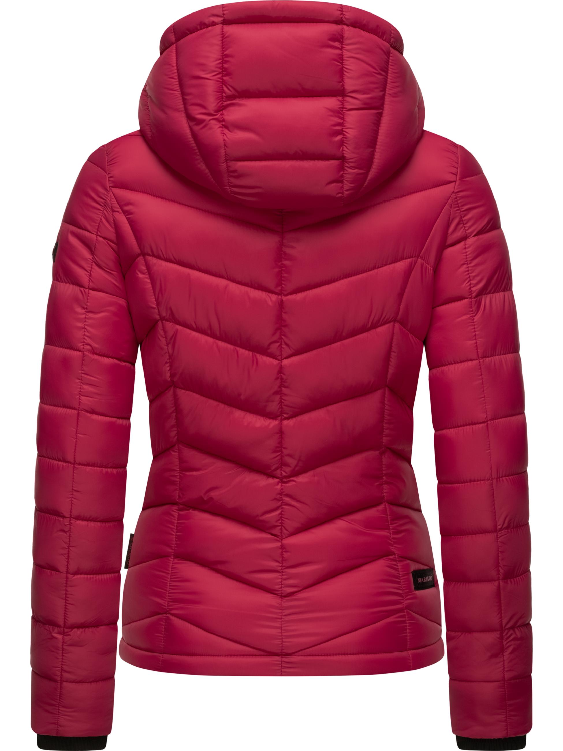 Leichte Steppjacke mit Kapuze "Kuala" Fuchsia2