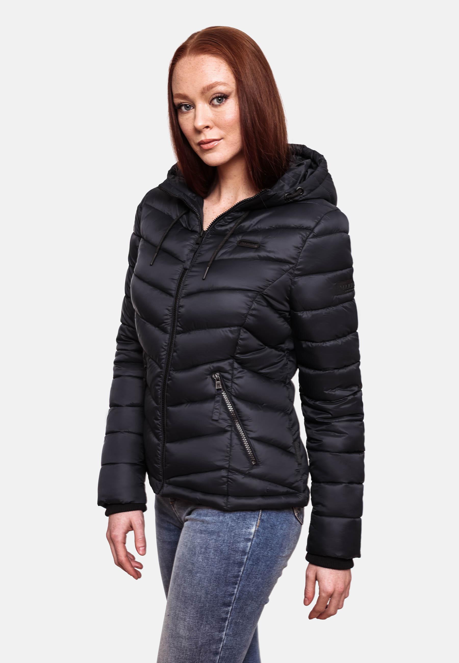 Leichte Steppjacke mit Kapuze "Kuala" Navy2