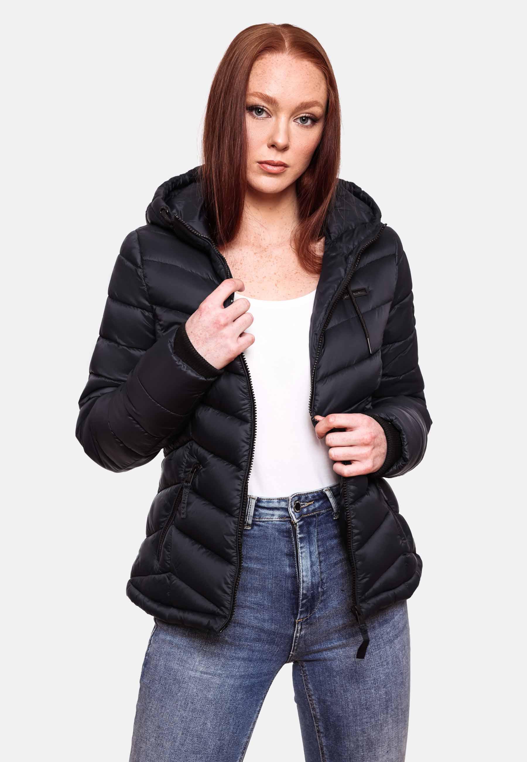 Leichte Steppjacke mit Kapuze "Kuala" Navy2