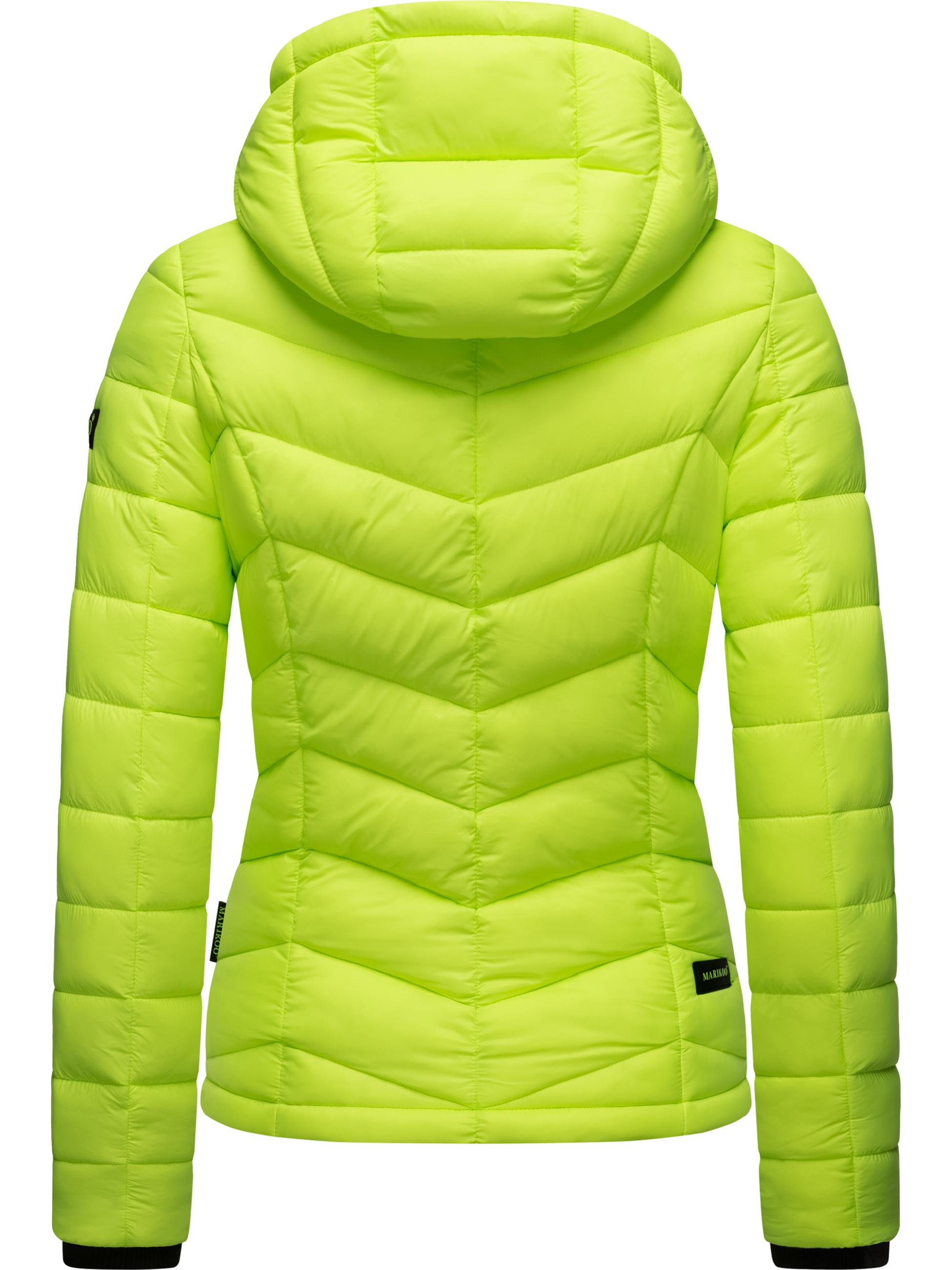 Leichte Steppjacke mit Kapuze "Kuala" Neon Green2