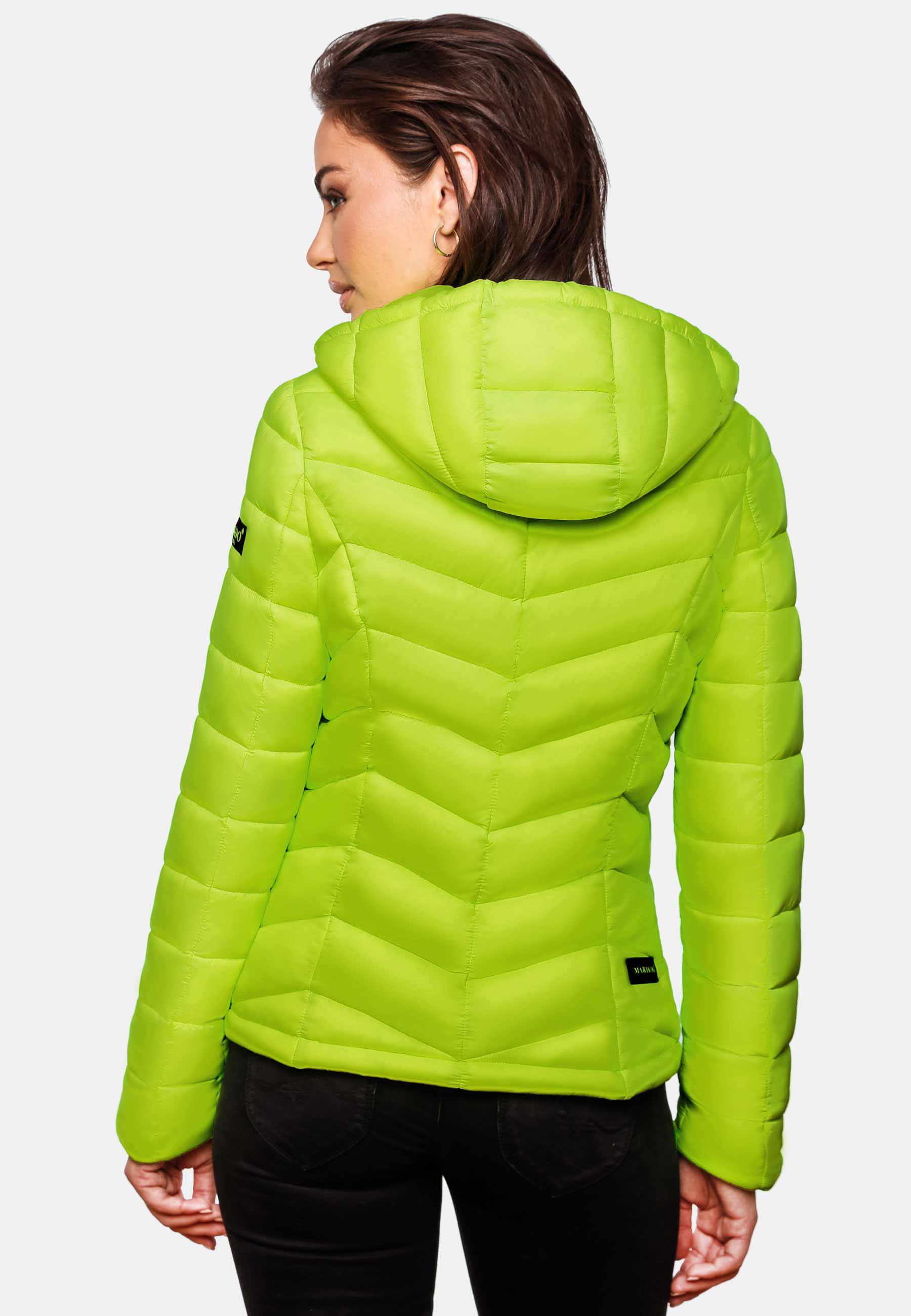 Leichte Steppjacke mit Kapuze "Kuala" Neon Green2