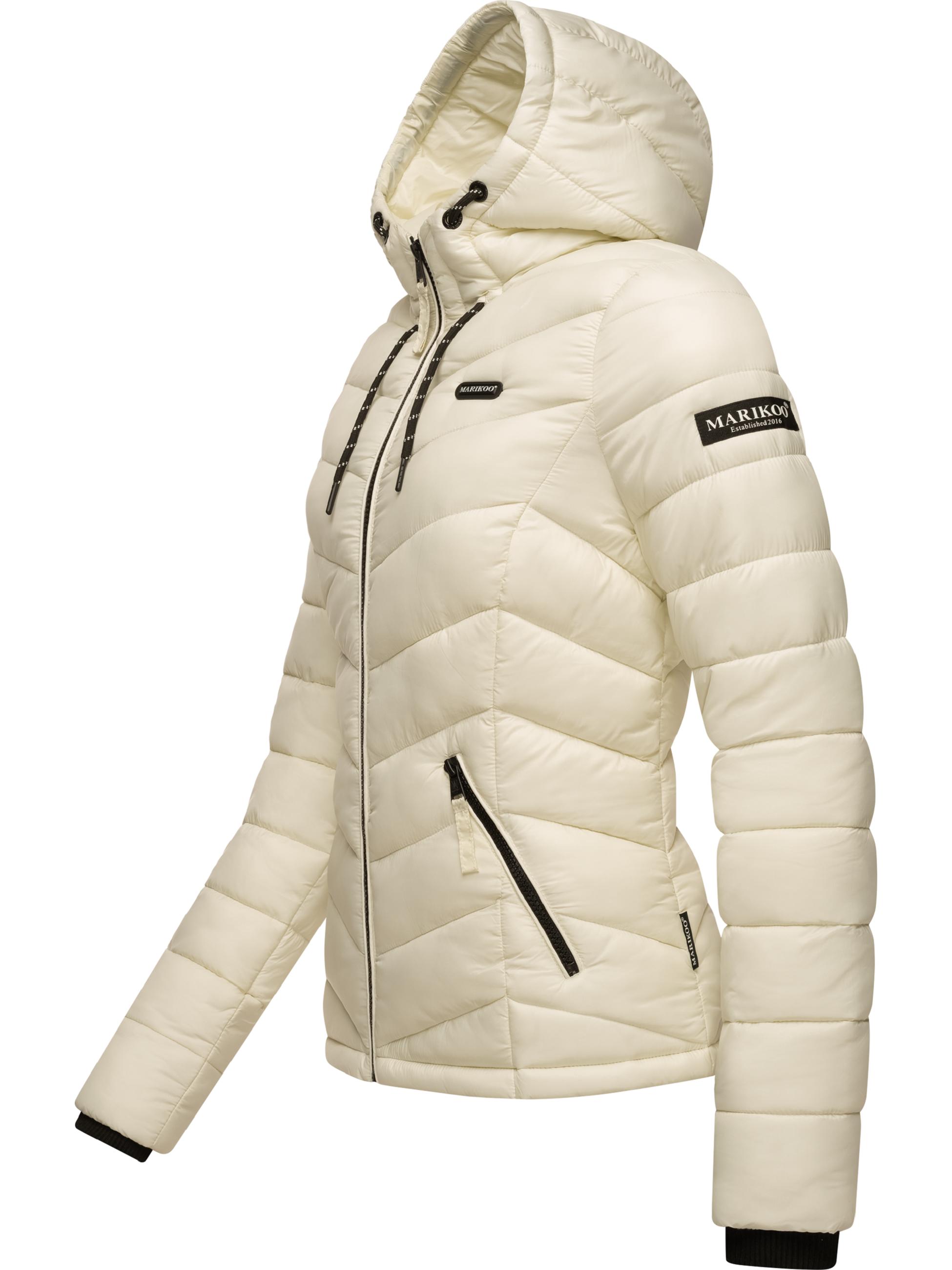 Leichte Steppjacke mit Kapuze "Kuala" Offwhite2