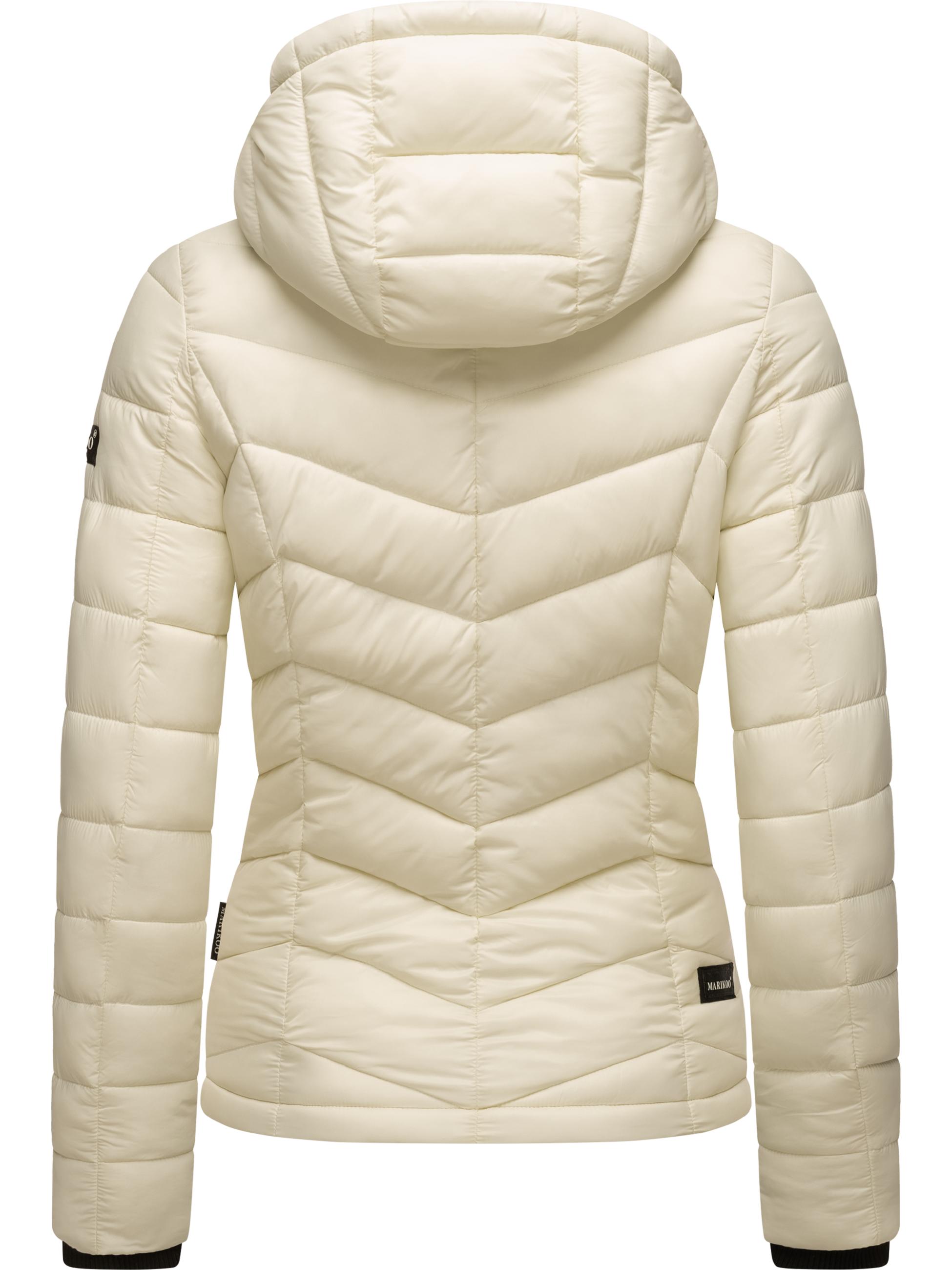 Leichte Steppjacke mit Kapuze "Kuala" Offwhite2