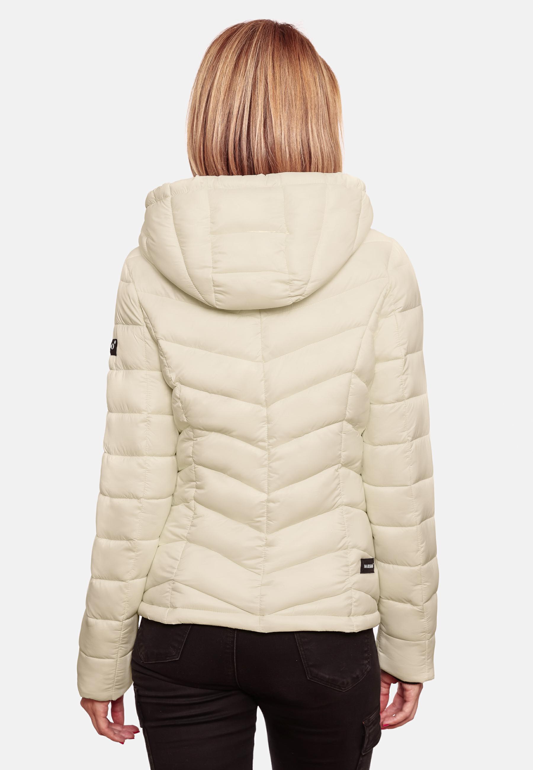 Leichte Steppjacke mit Kapuze "Kuala" Offwhite2