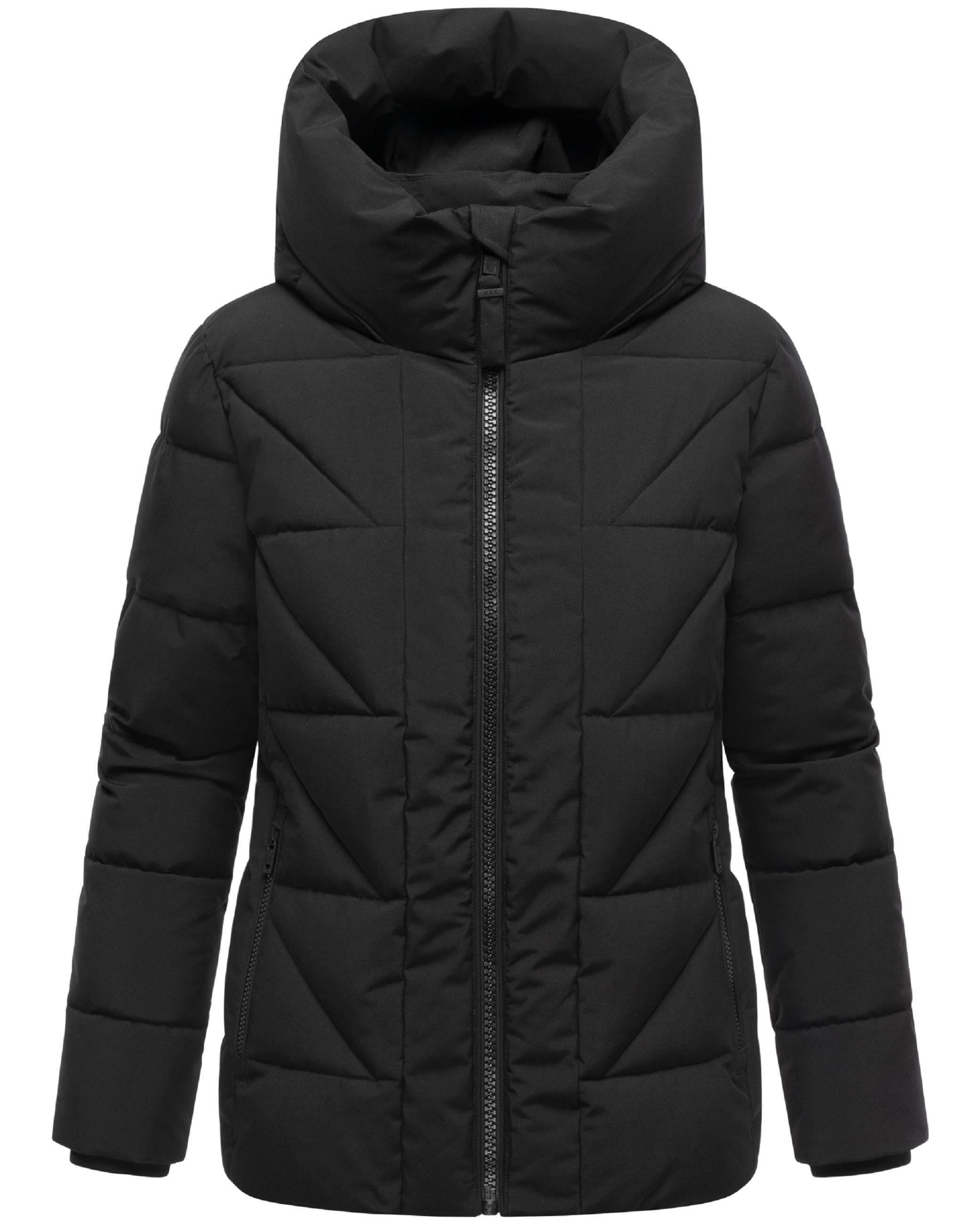 Winter Steppjacke "Kuschelnasee 16" Black