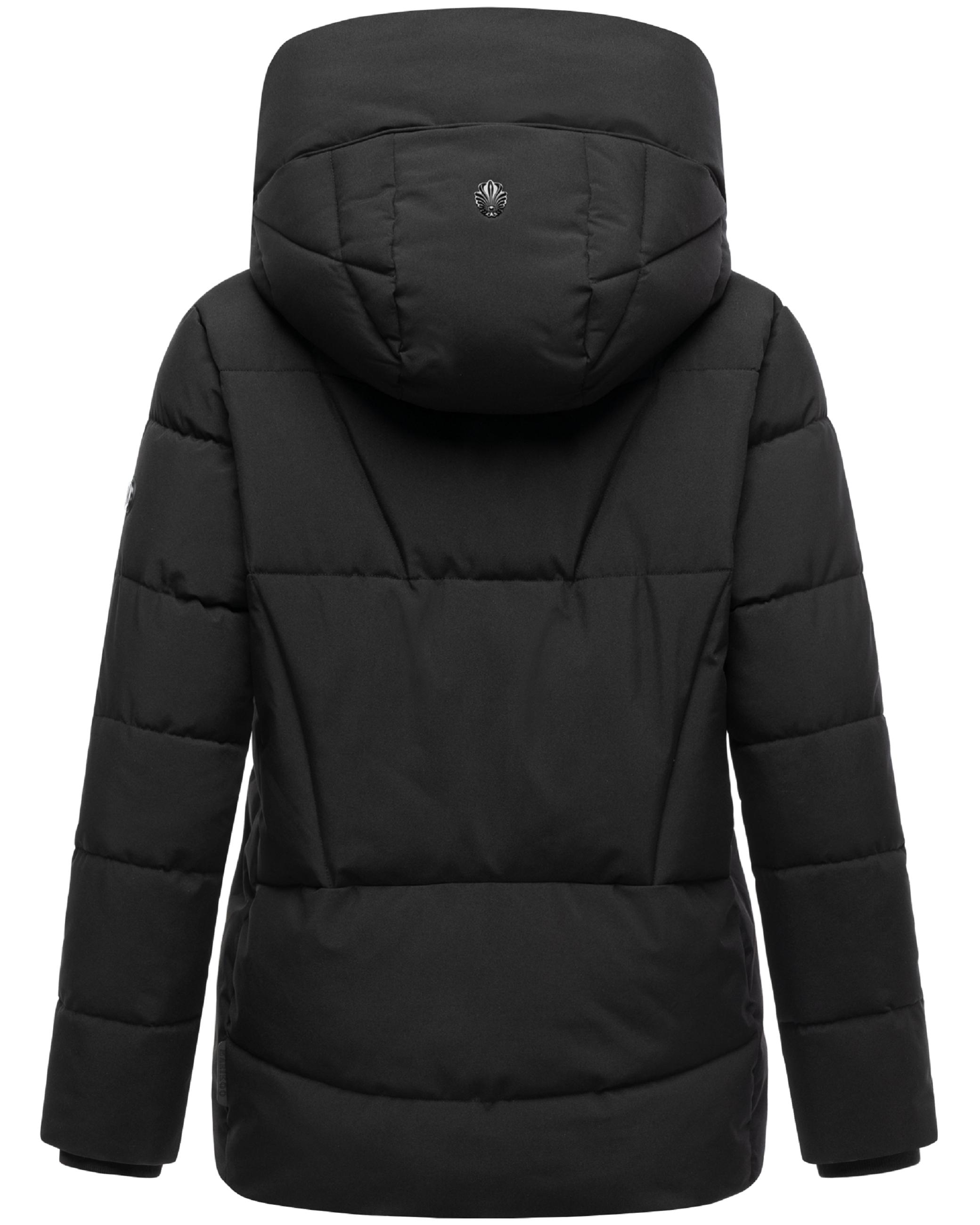 Winter Steppjacke "Kuschelnasee 16" Black